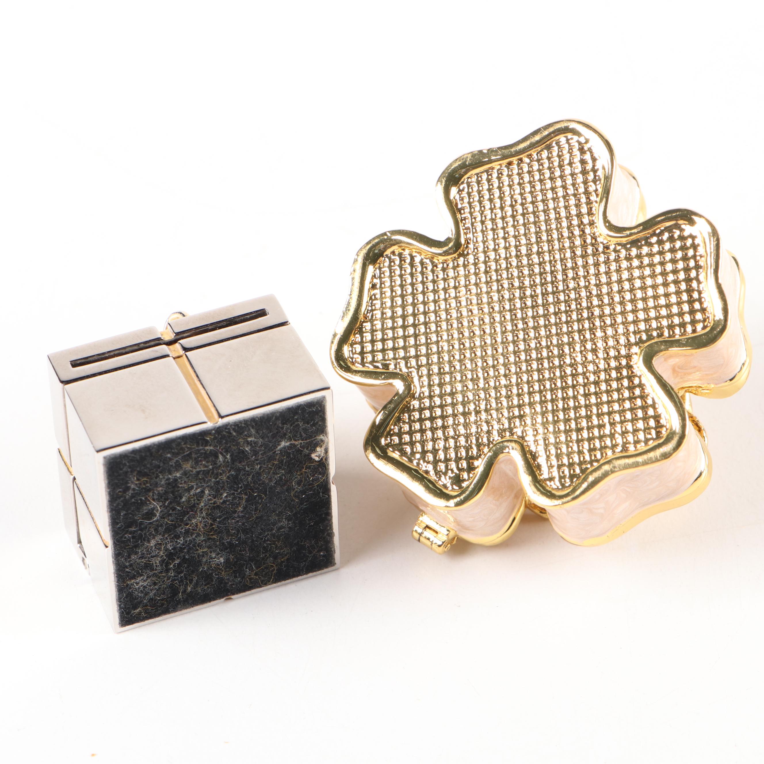 Atelier de Limoges Box, Papier-Mâché Box, Flip Top Picture Frame Clock and More