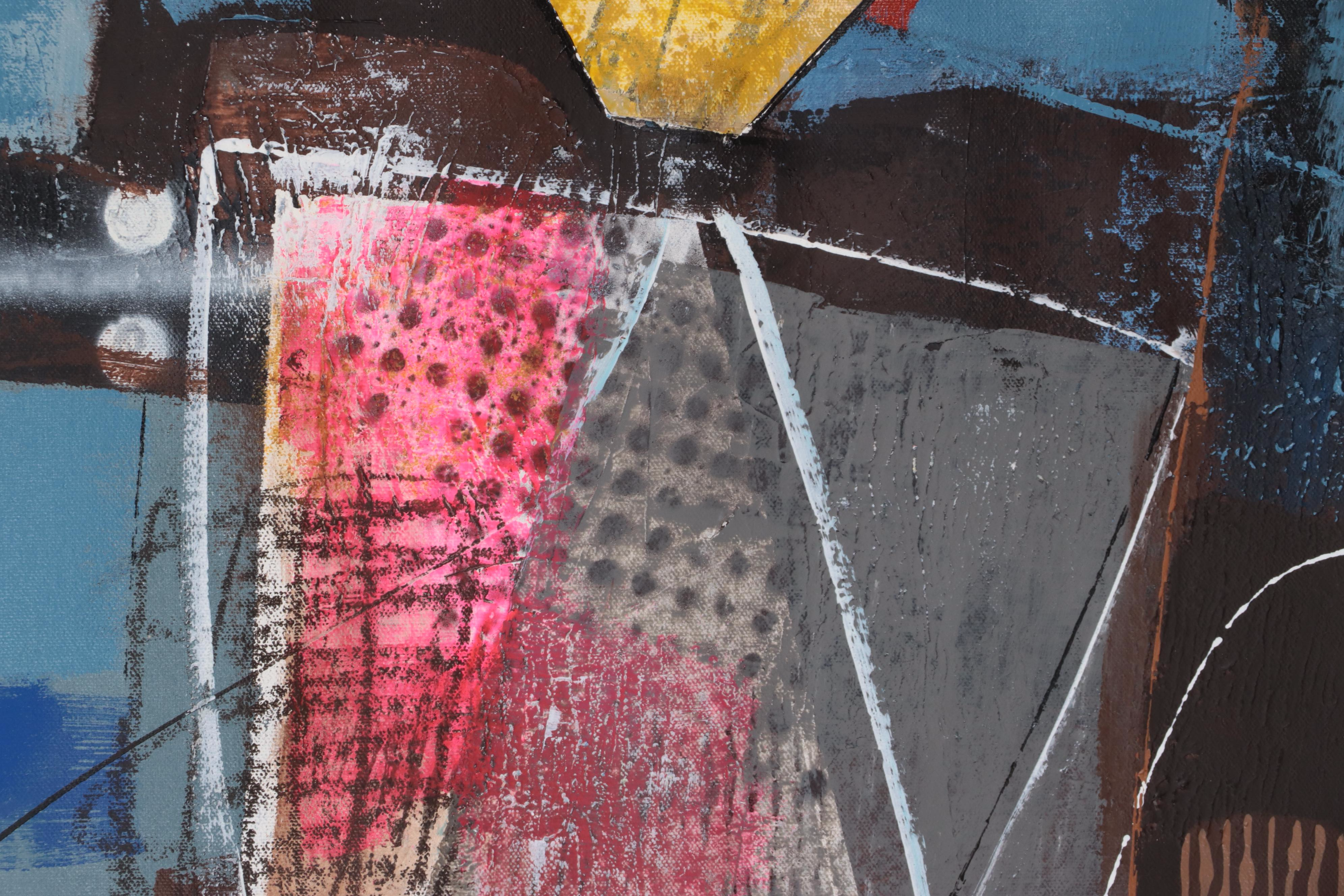 Michel Blázquez Mixed Media Painting "The Lost Fable II," 2023