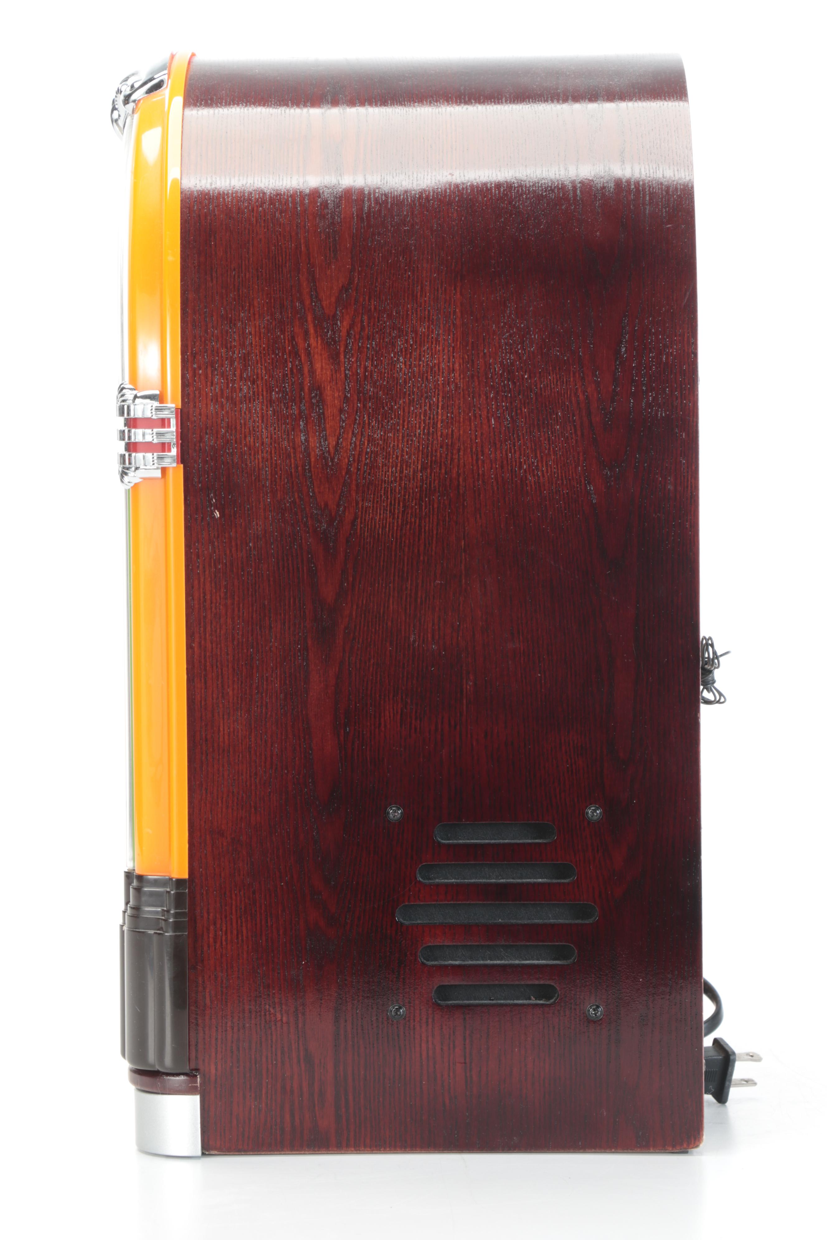 Wurlitzer WR-18 Jukebox Shaped CD Player/FM Radio, 2003