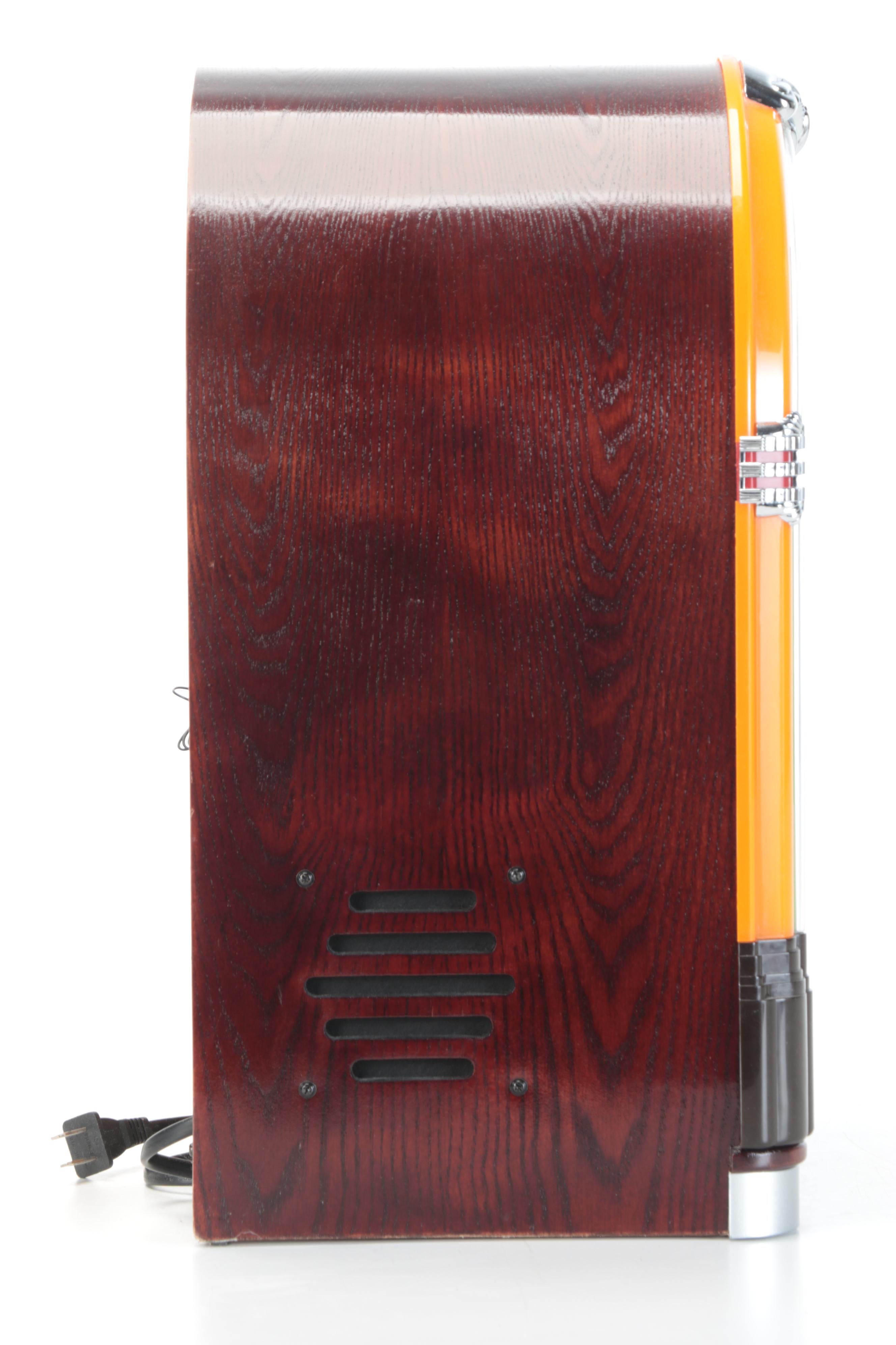 Wurlitzer WR-18 Jukebox Shaped CD Player/FM Radio, 2003