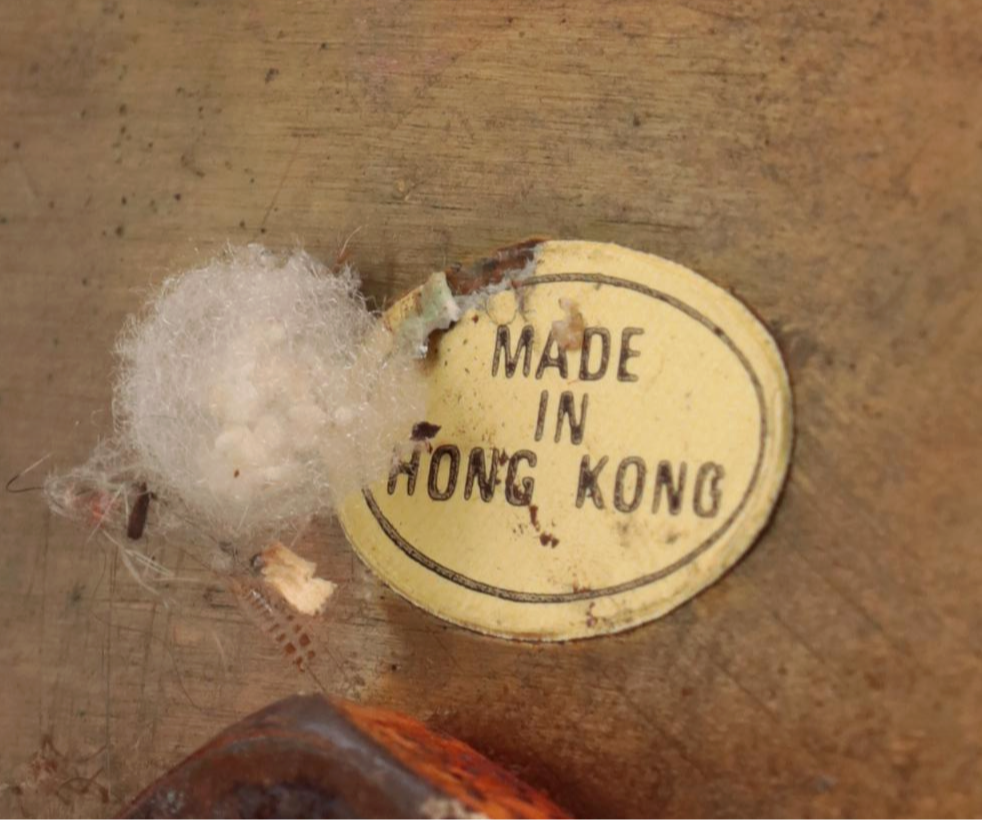 Chinese Brass Tray, Gong Bell, Censer, Vase and Bowl, 20th Century