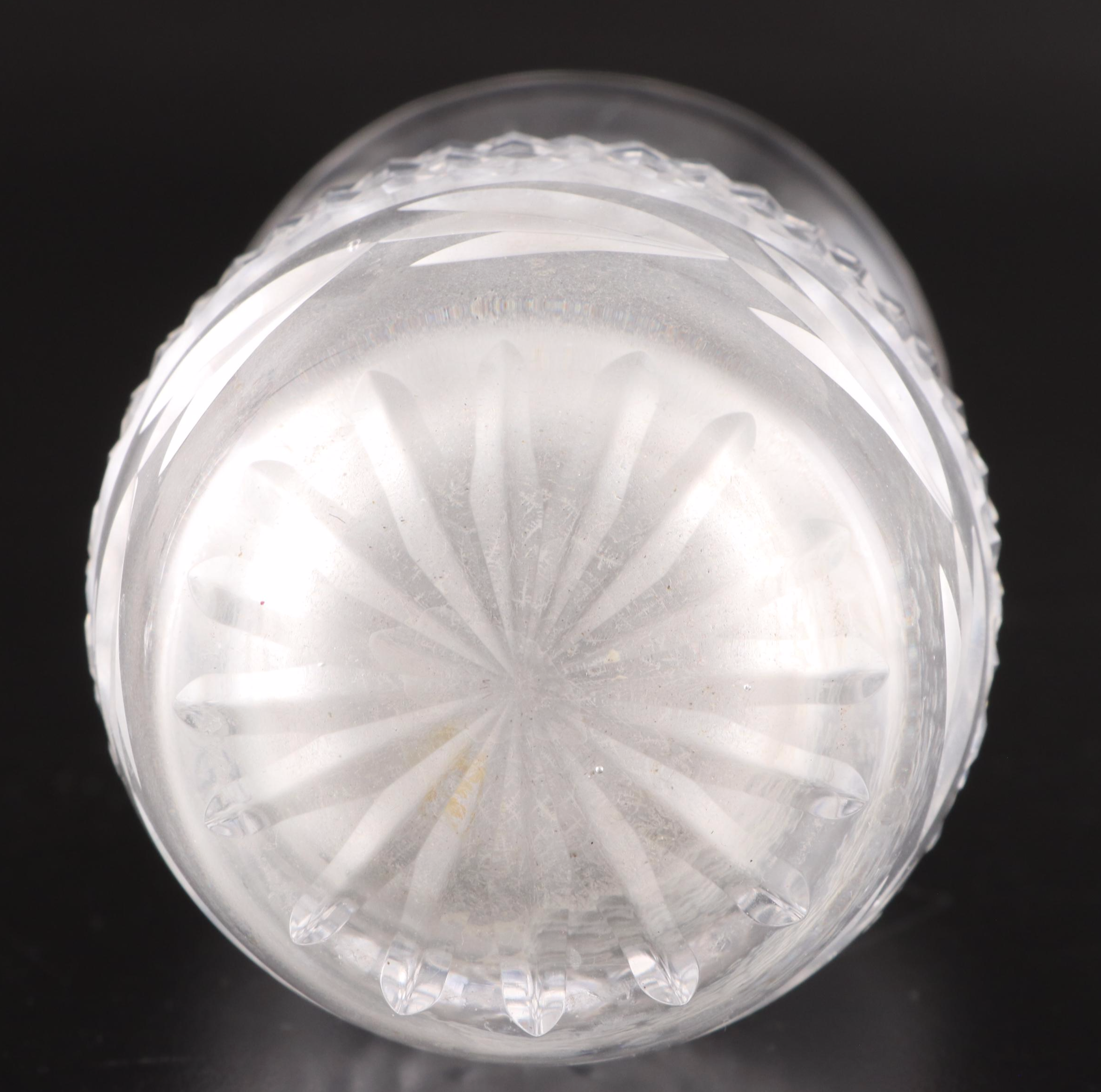 Waterford Crystal Bud Vases and Other Brilliant Cut Glass Vases