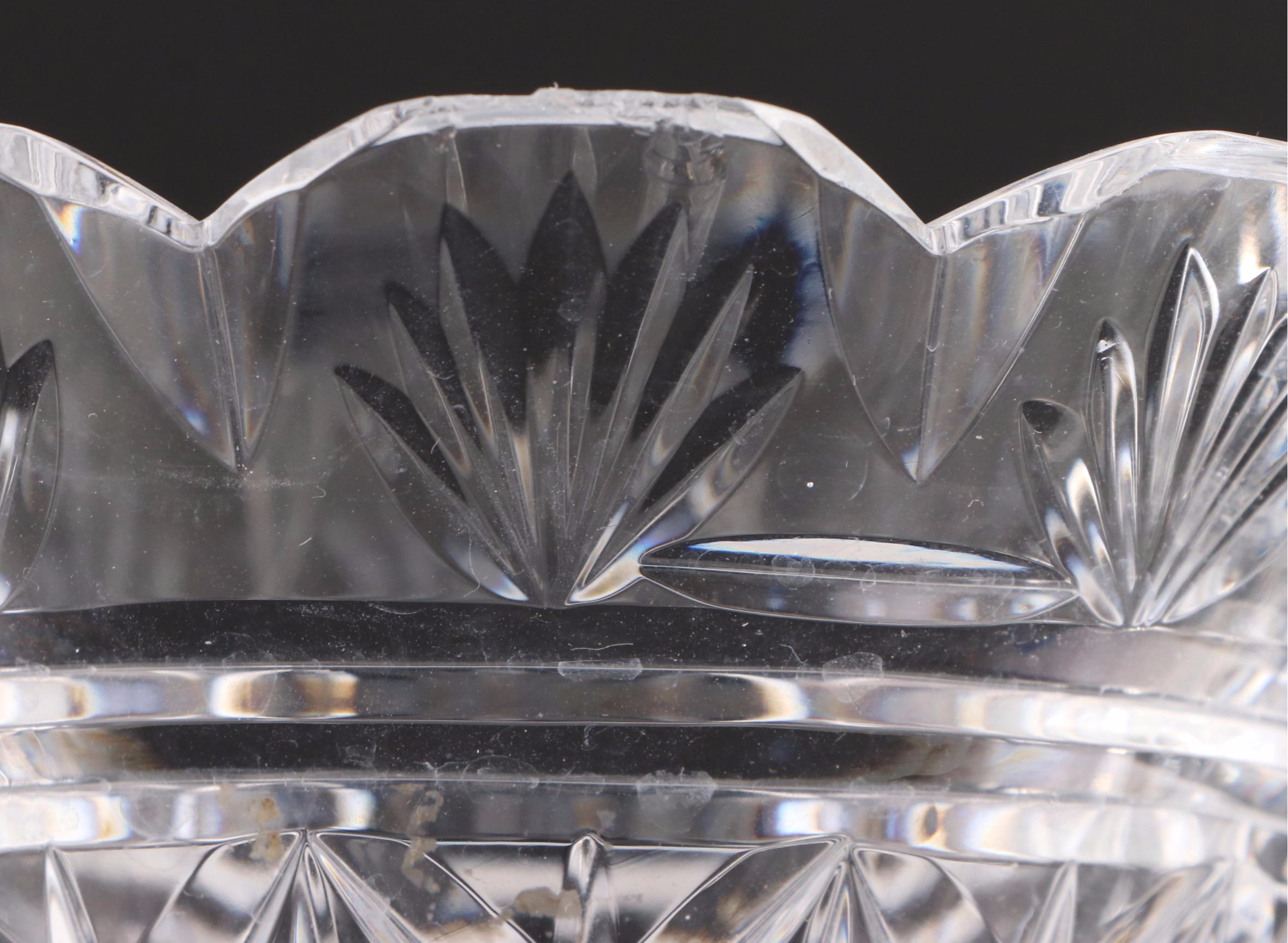 Waterford Crystal Bud Vases and Other Brilliant Cut Glass Vases