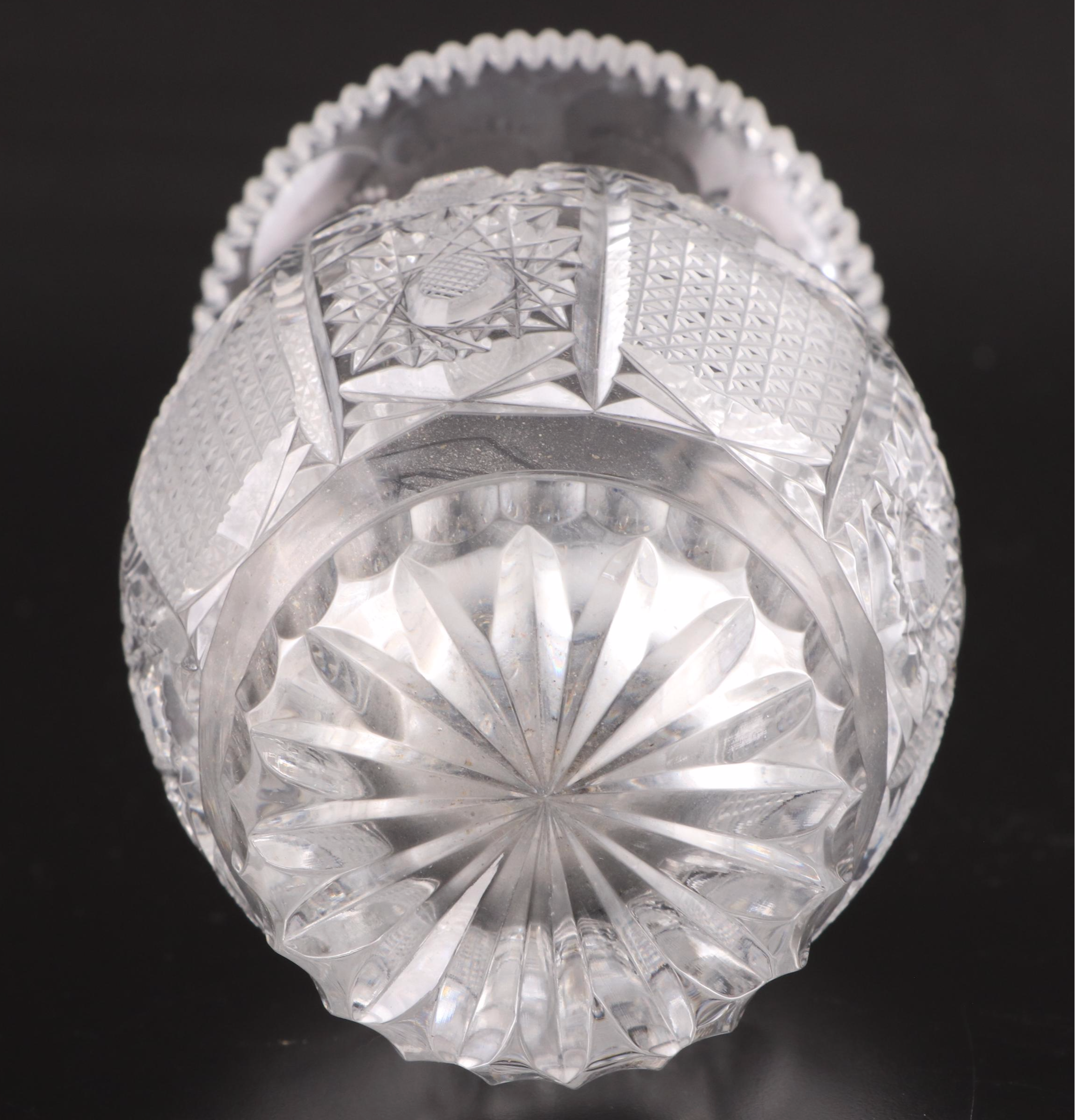 Waterford Crystal Bud Vases and Other Brilliant Cut Glass Vases