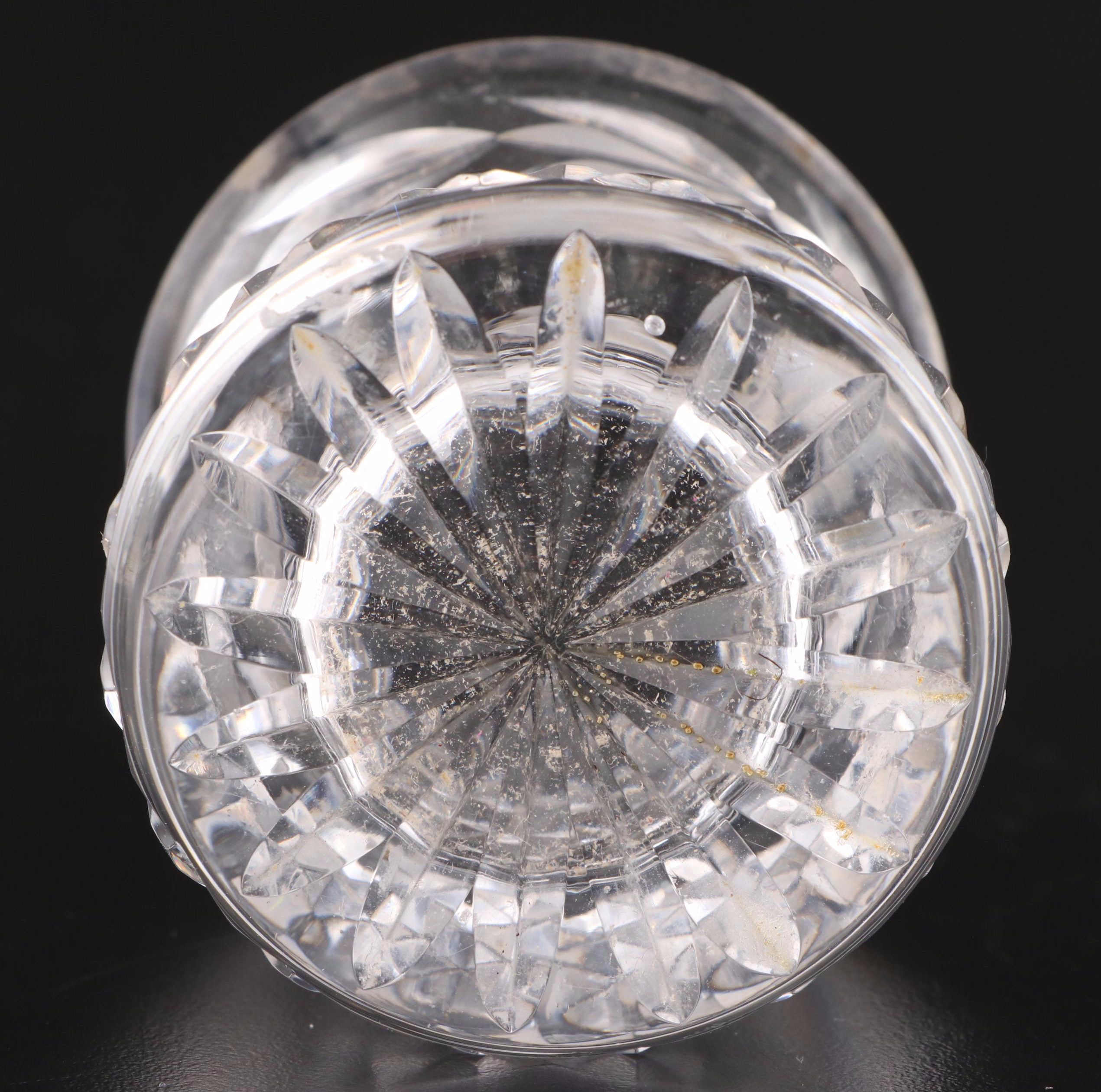 Waterford Crystal Bud Vases and Other Brilliant Cut Glass Vases