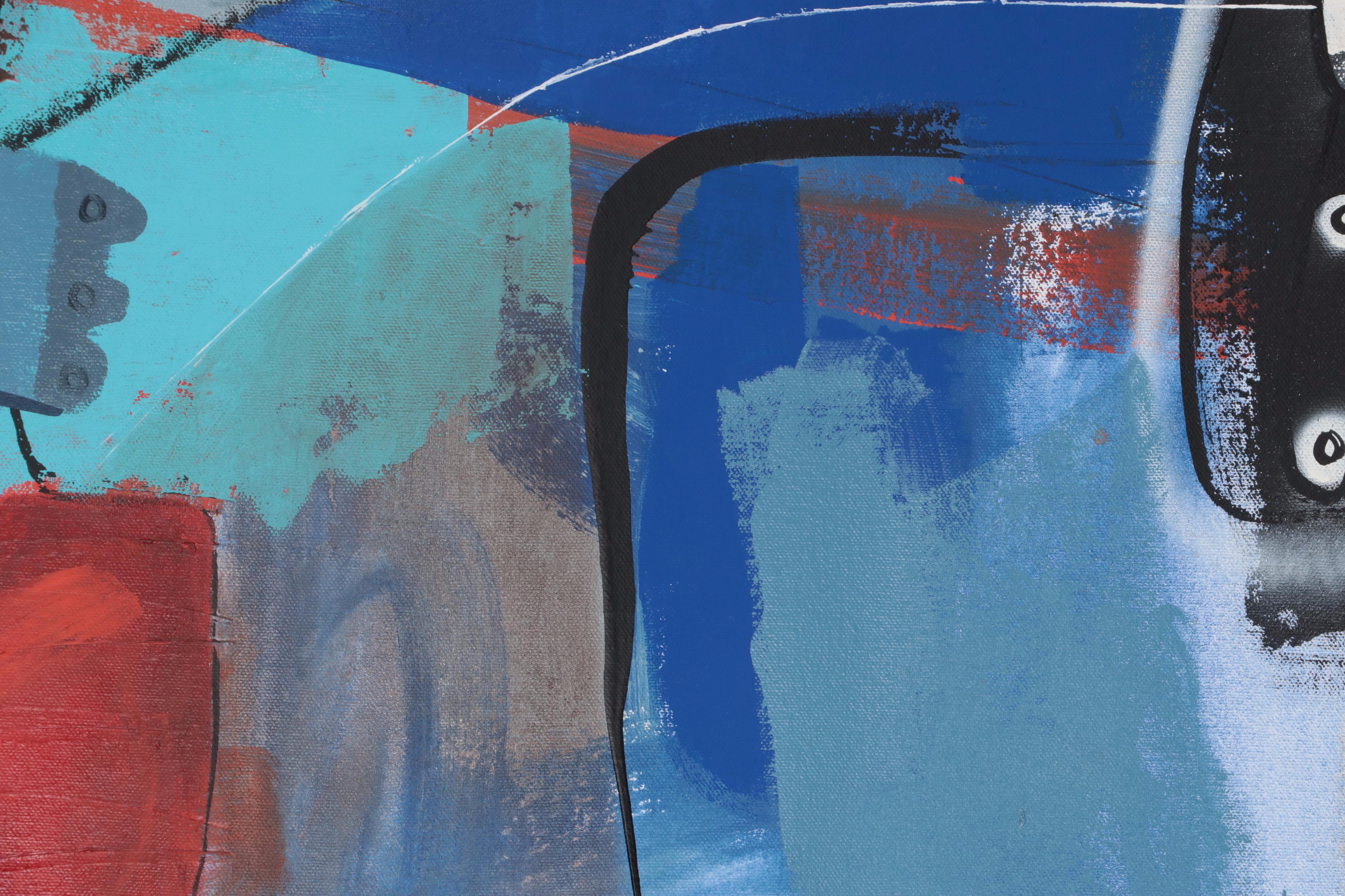 Michel Blázquez Mixed Media Painting "The Lost Fable I," 2023