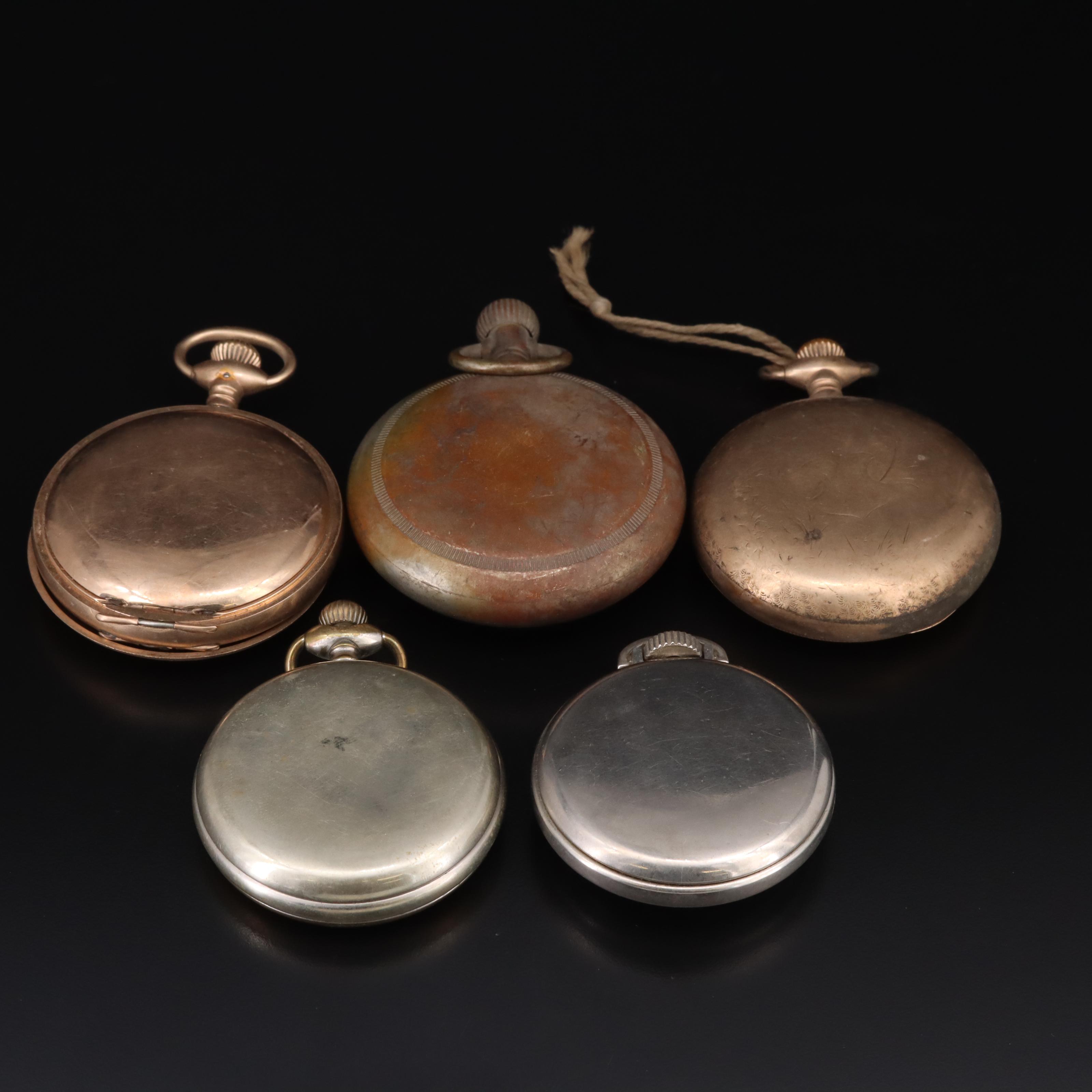 Westclox Pocket Watches and Pocket Watch Cases