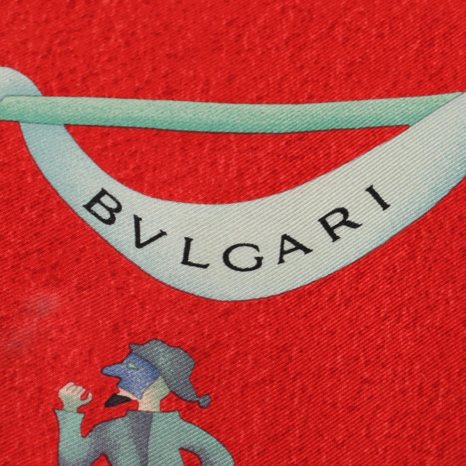 BVLGARI Commedia Dell'Arte Tote Bag