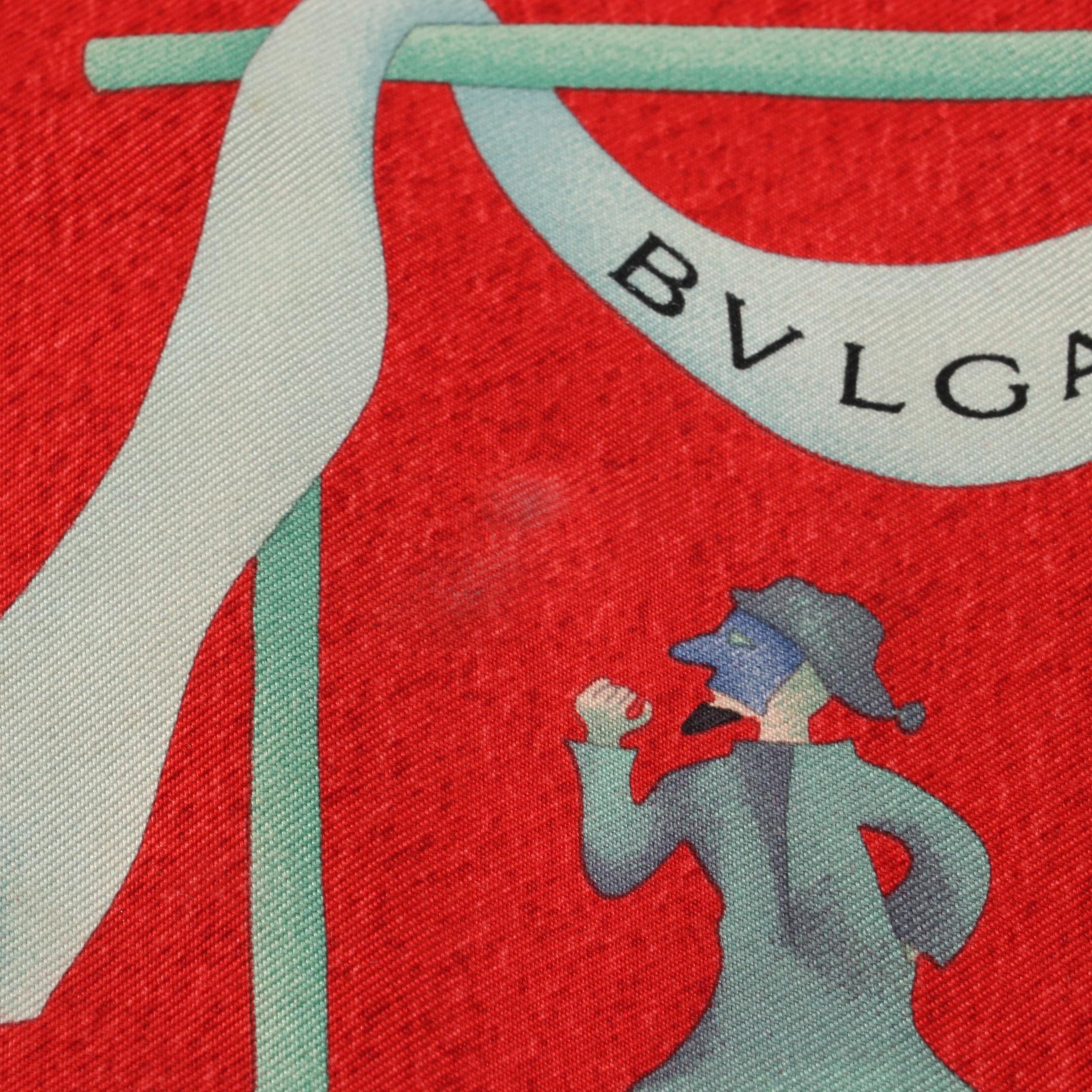BVLGARI Commedia Dell'Arte Tote Bag