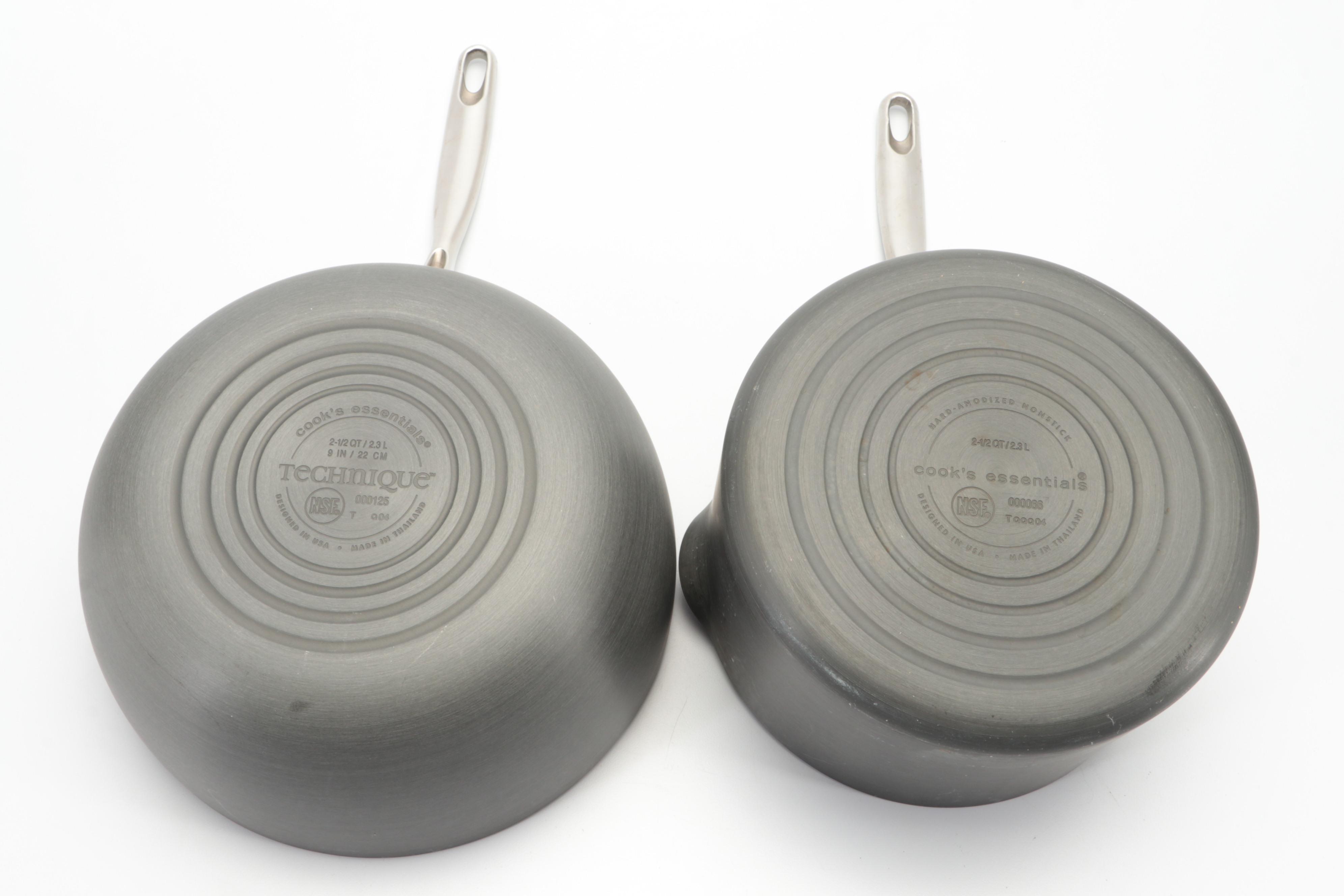 Cook's Essentials Non-Stick Wok, Sauce Pan, and Other Cookware