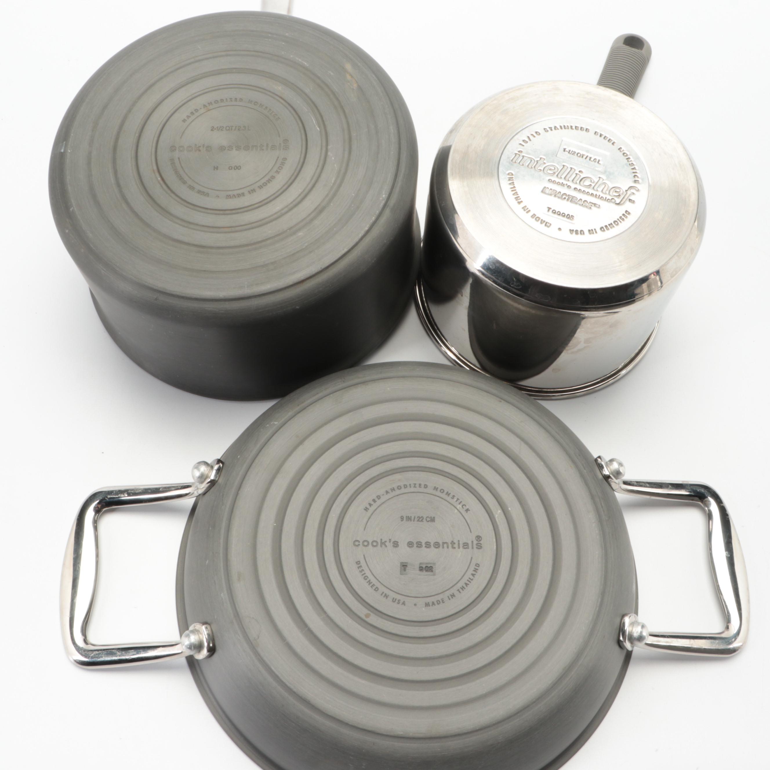 Cook's Essentials Non-Stick Wok, Sauce Pan, and Other Cookware