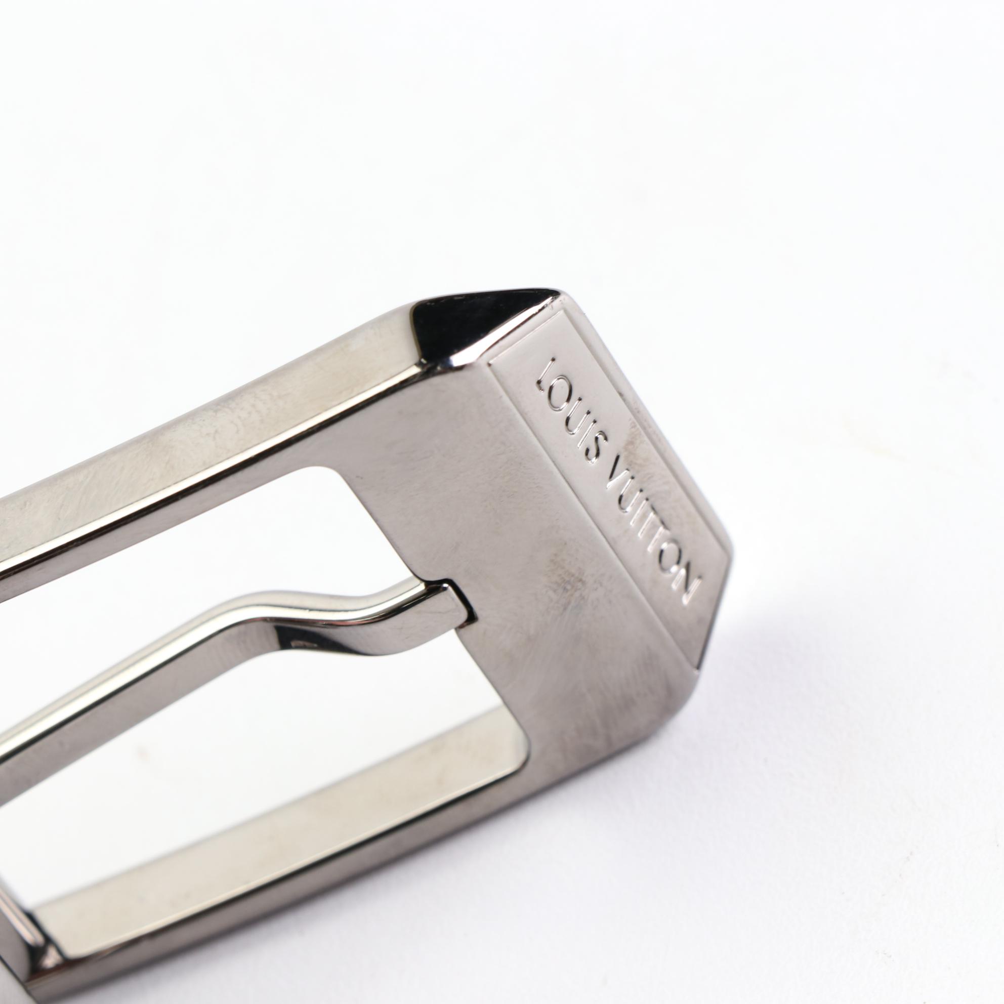 Louis Vuitton 30mm Belt in Smooth Black Leather