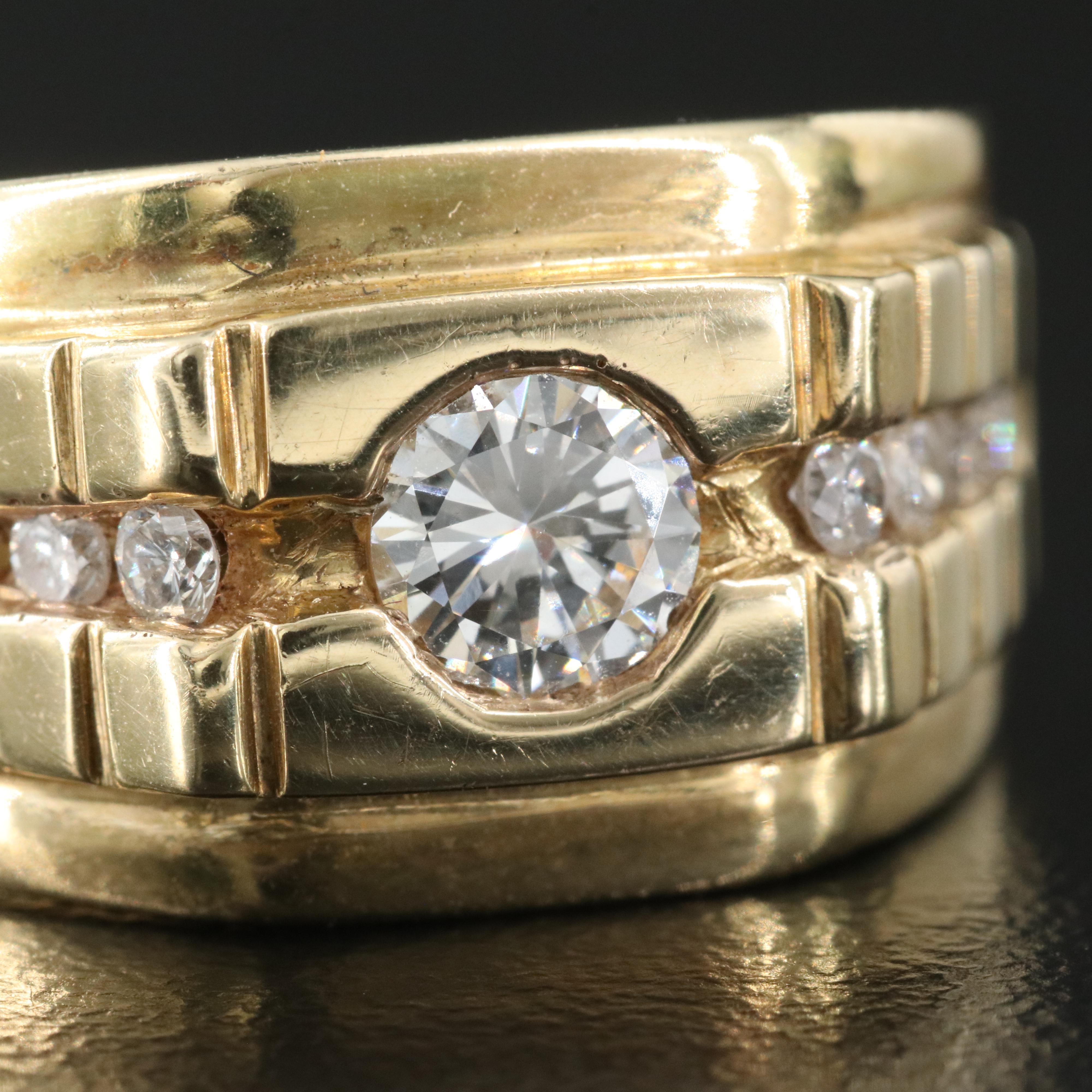 14K 0.63 CTW Diamond Ring