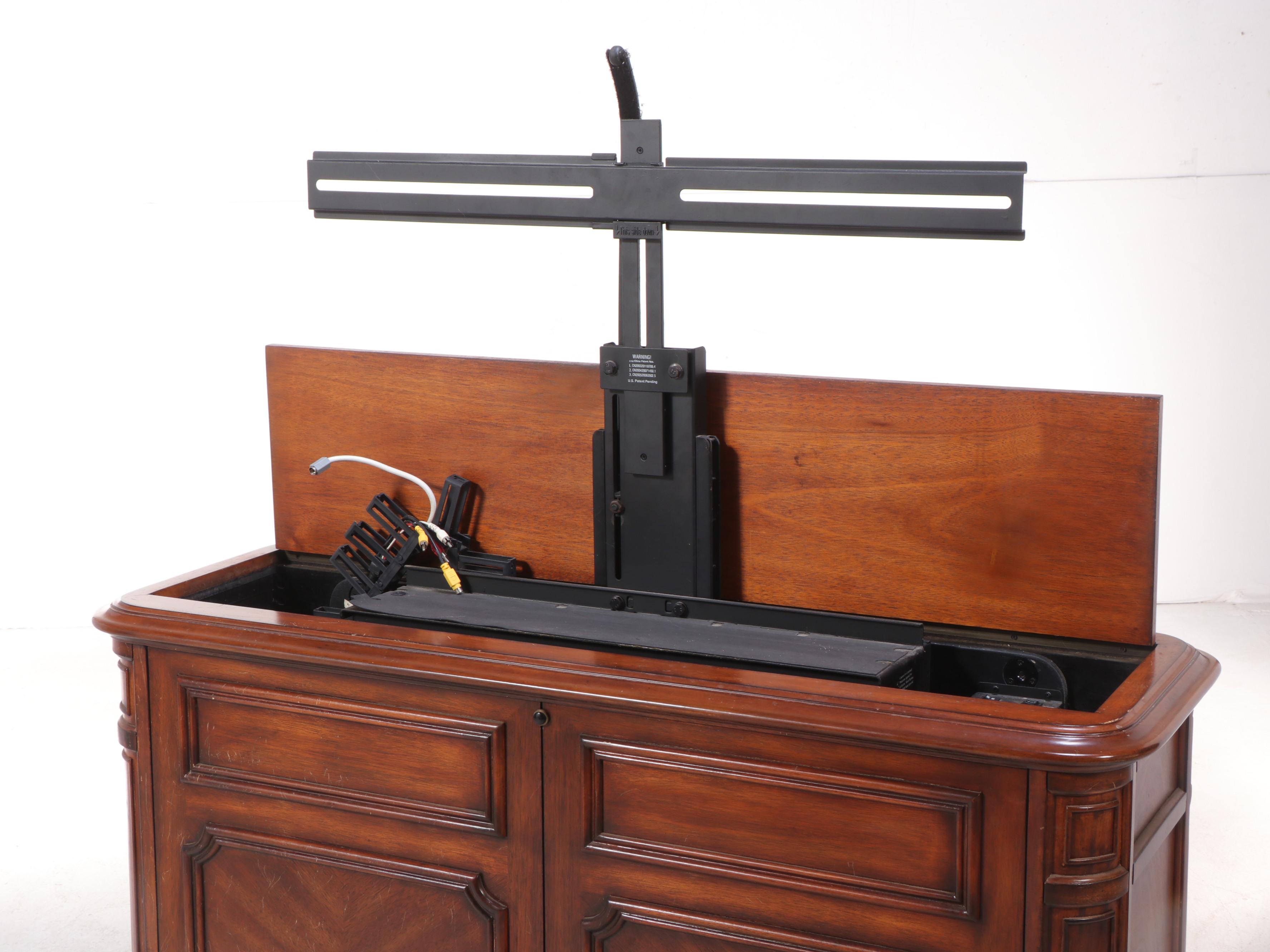 Uplift Wooden Recessed Television Cabinet