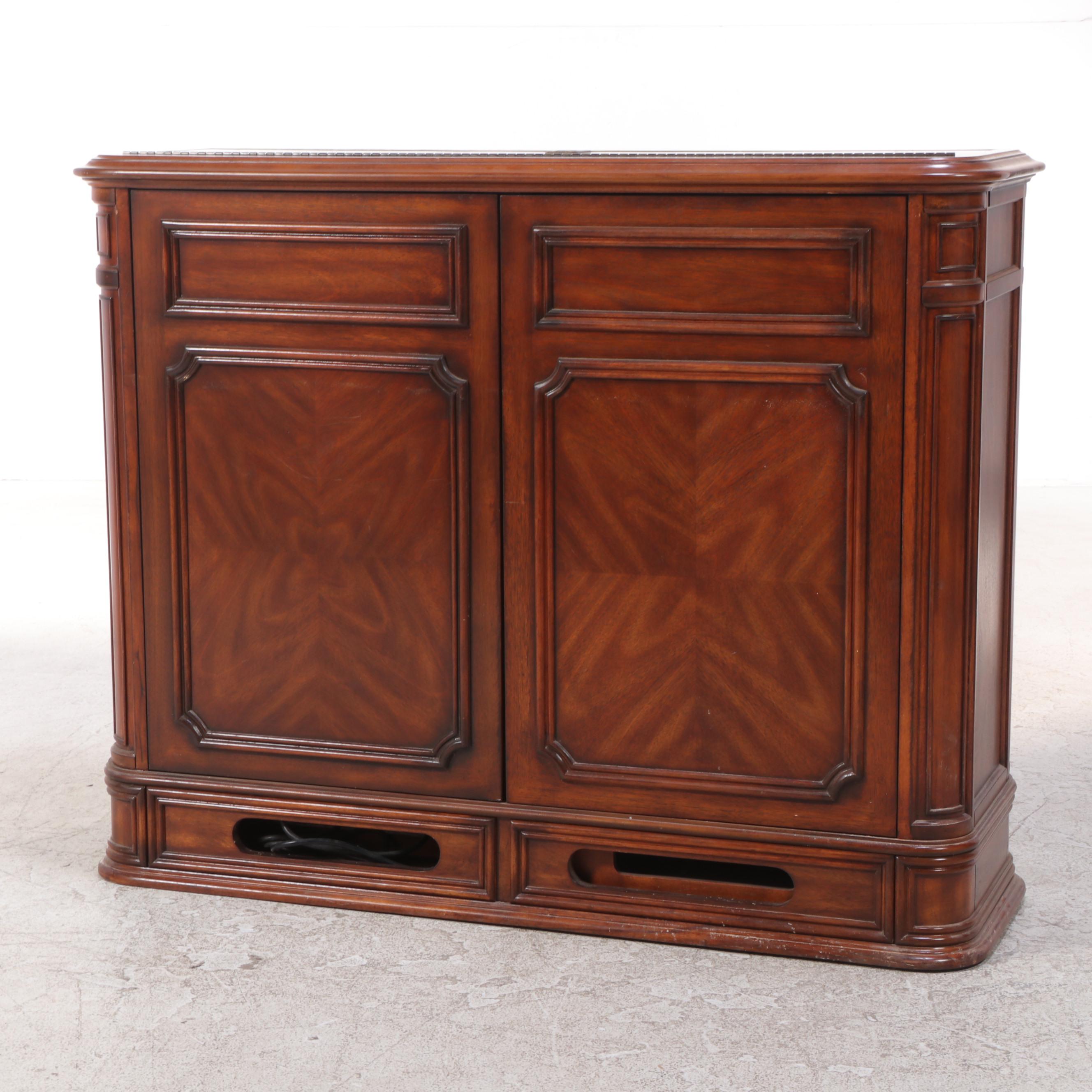 Uplift Wooden Recessed Television Cabinet