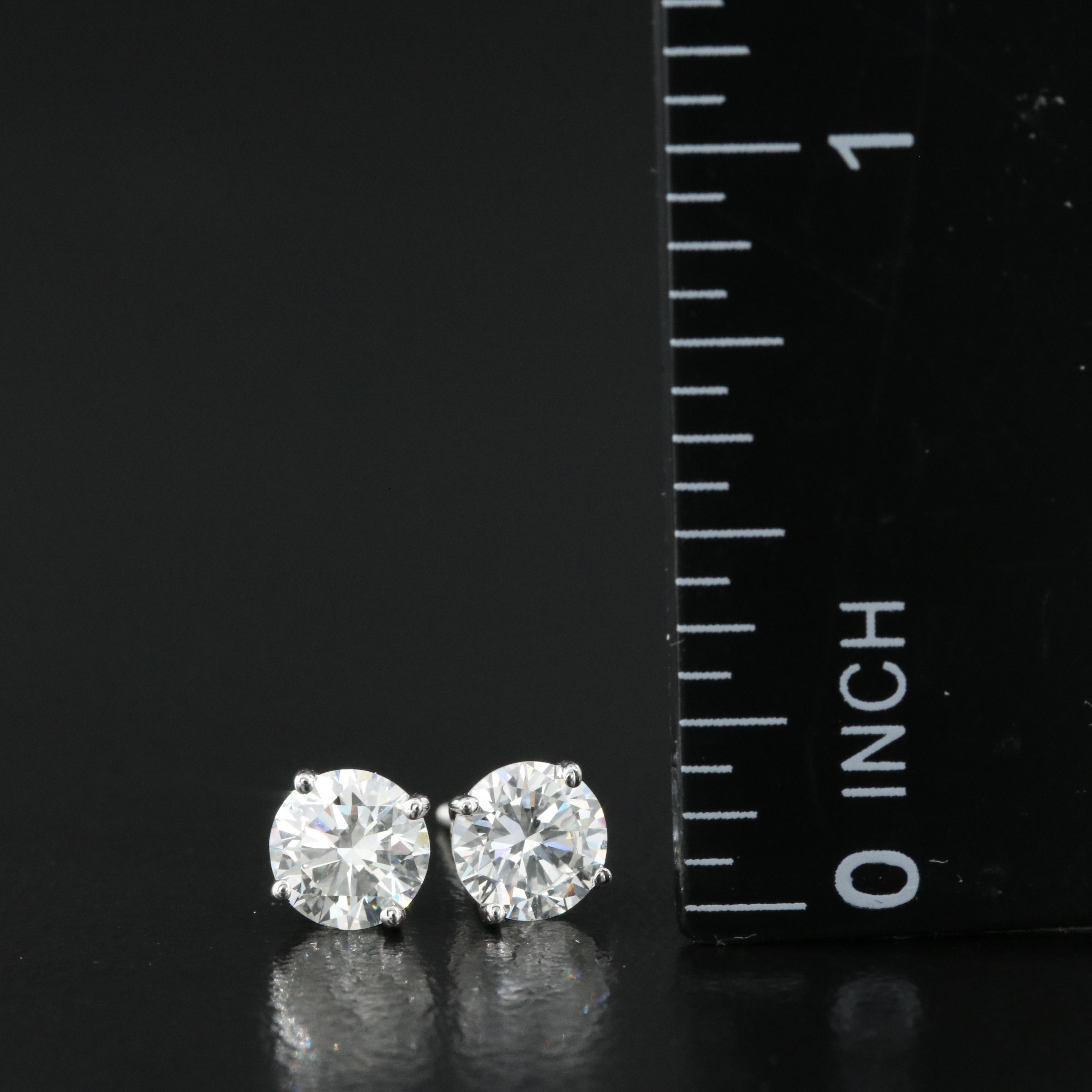 14K 1.14 CTW Lab Grown Diamond Stud Earrings