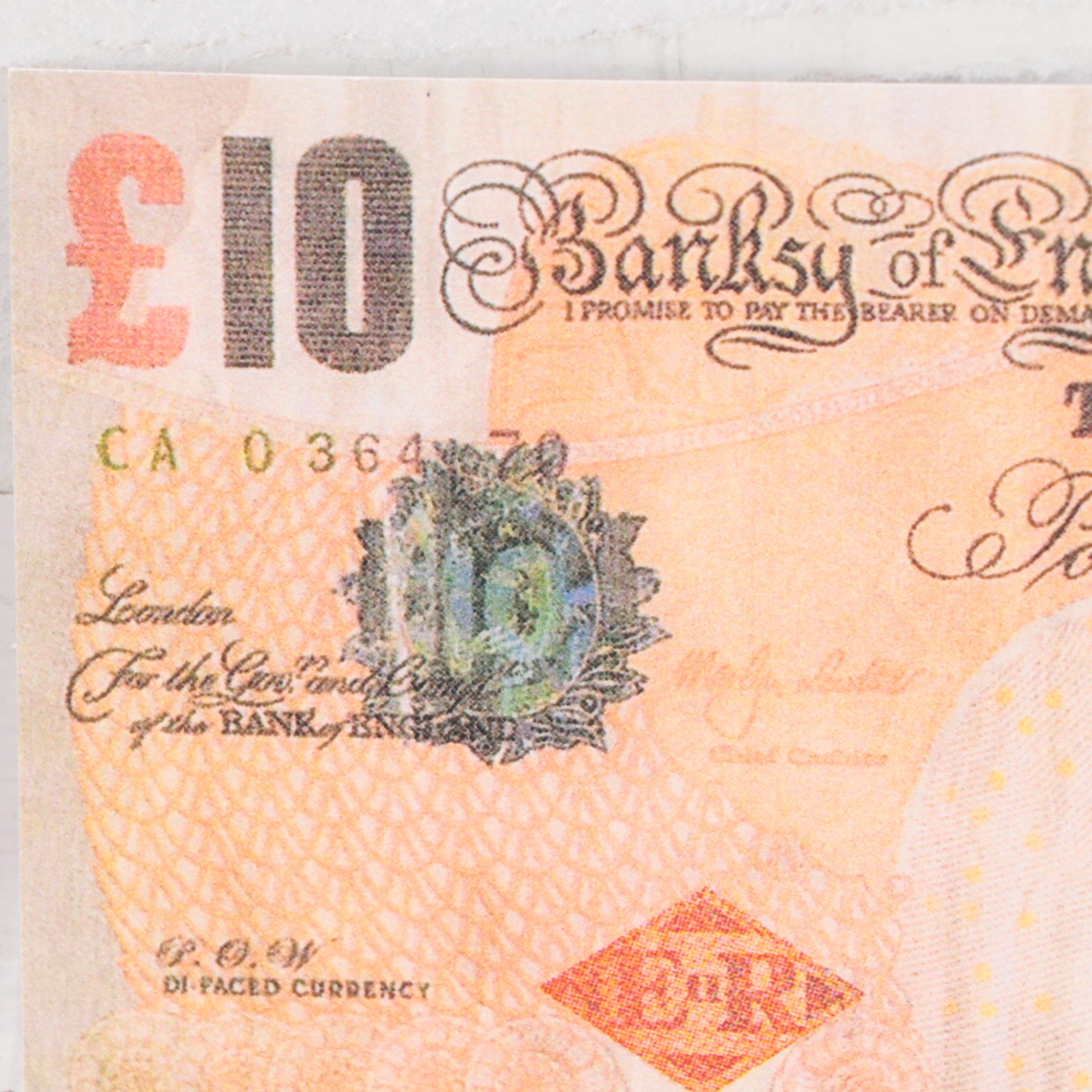 Giclée After Banksy "Di-Faced Tenner," 21st Century