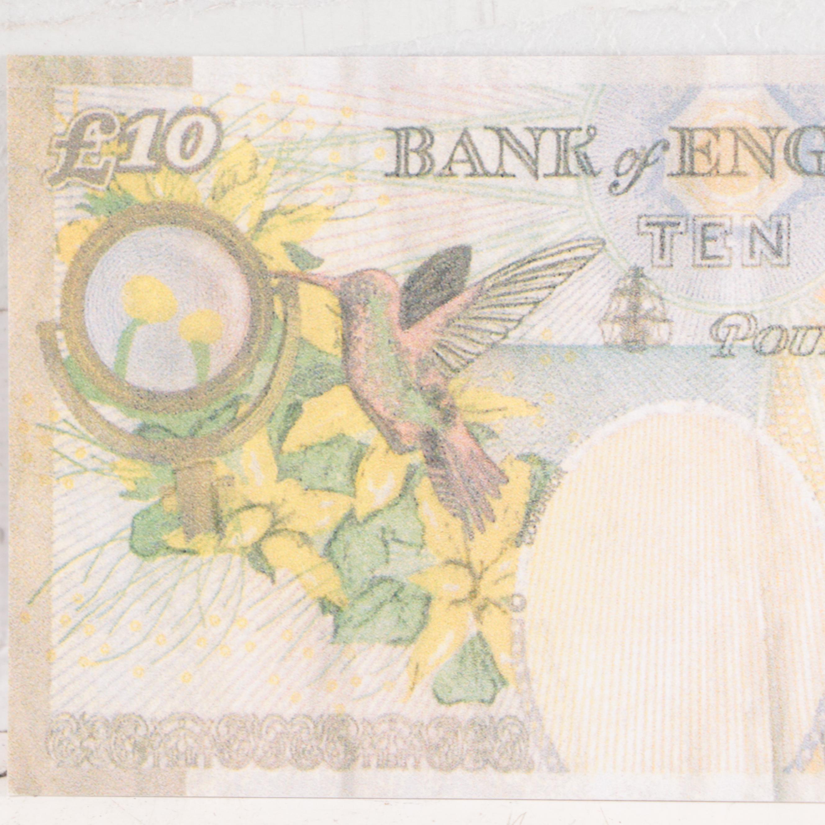 Giclée After Banksy "Di-Faced Tenner," 21st Century