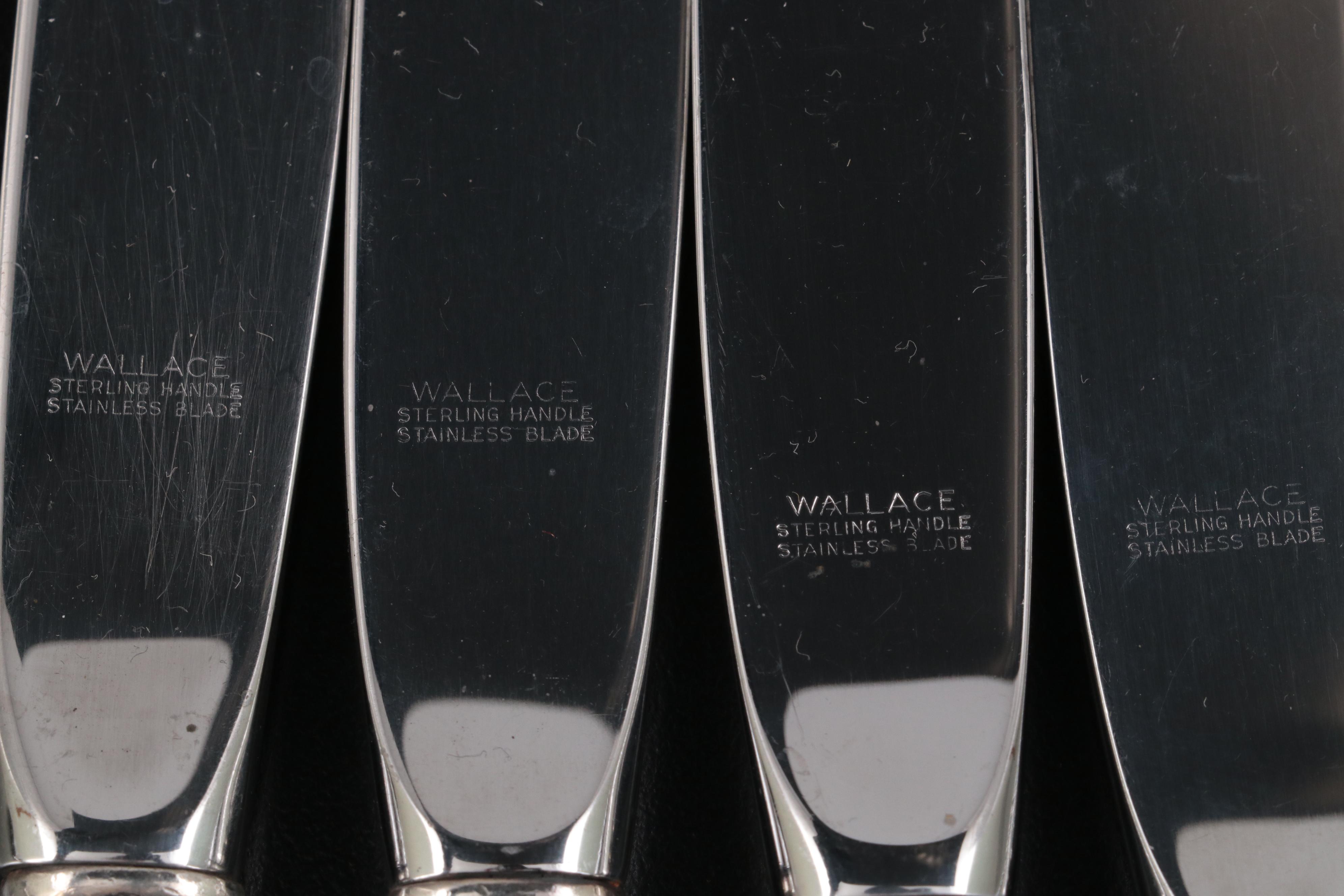 Wallace "Grande Baroque" Sterling Silver Flatware and Serving Utensils