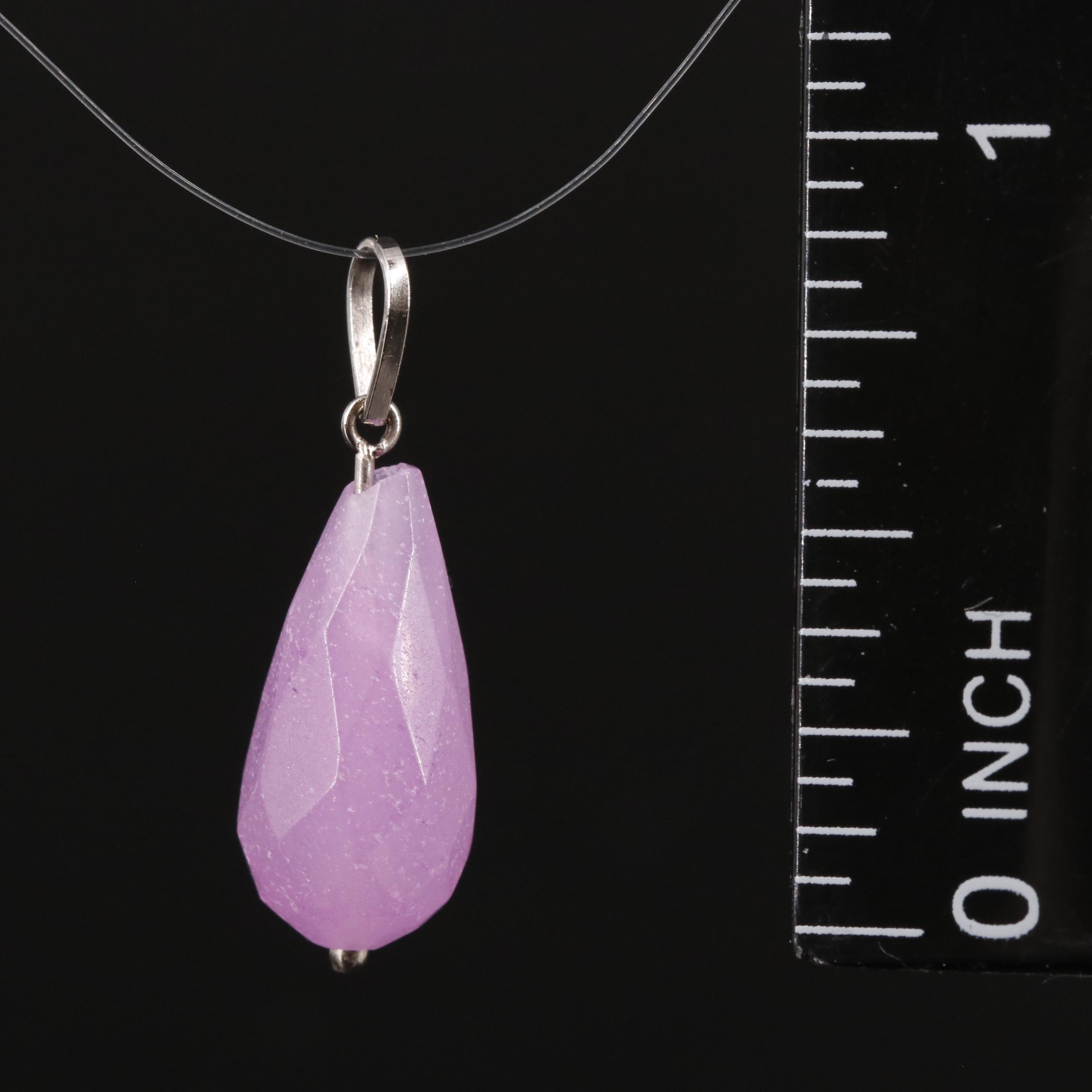 14K Quartzite Pendant