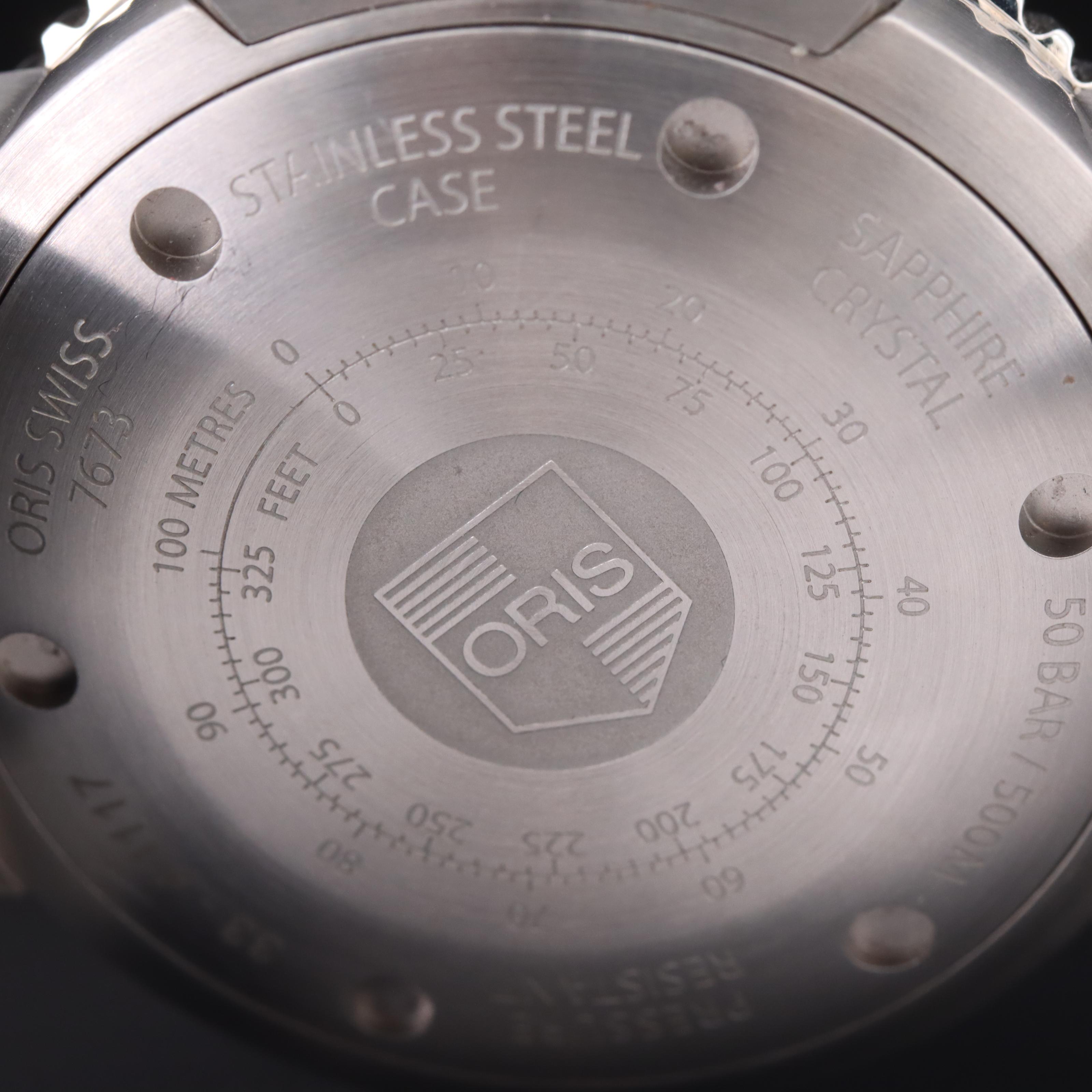 Oris Aquis Diver Small Seconds Stainless Steel Automatic Watch