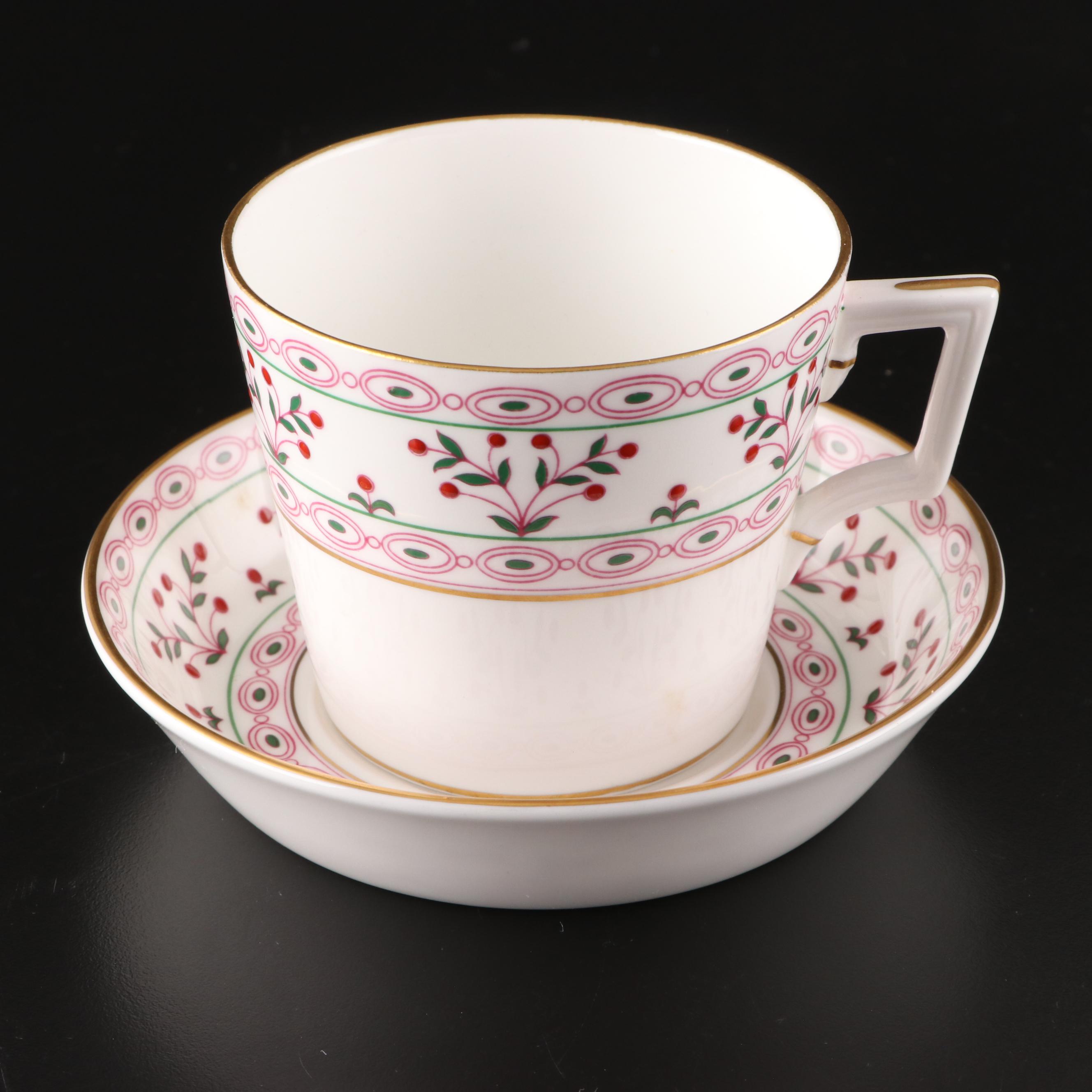 Royal Crown Derby "Brittany" Bone China Dinnerware, 1960–1997