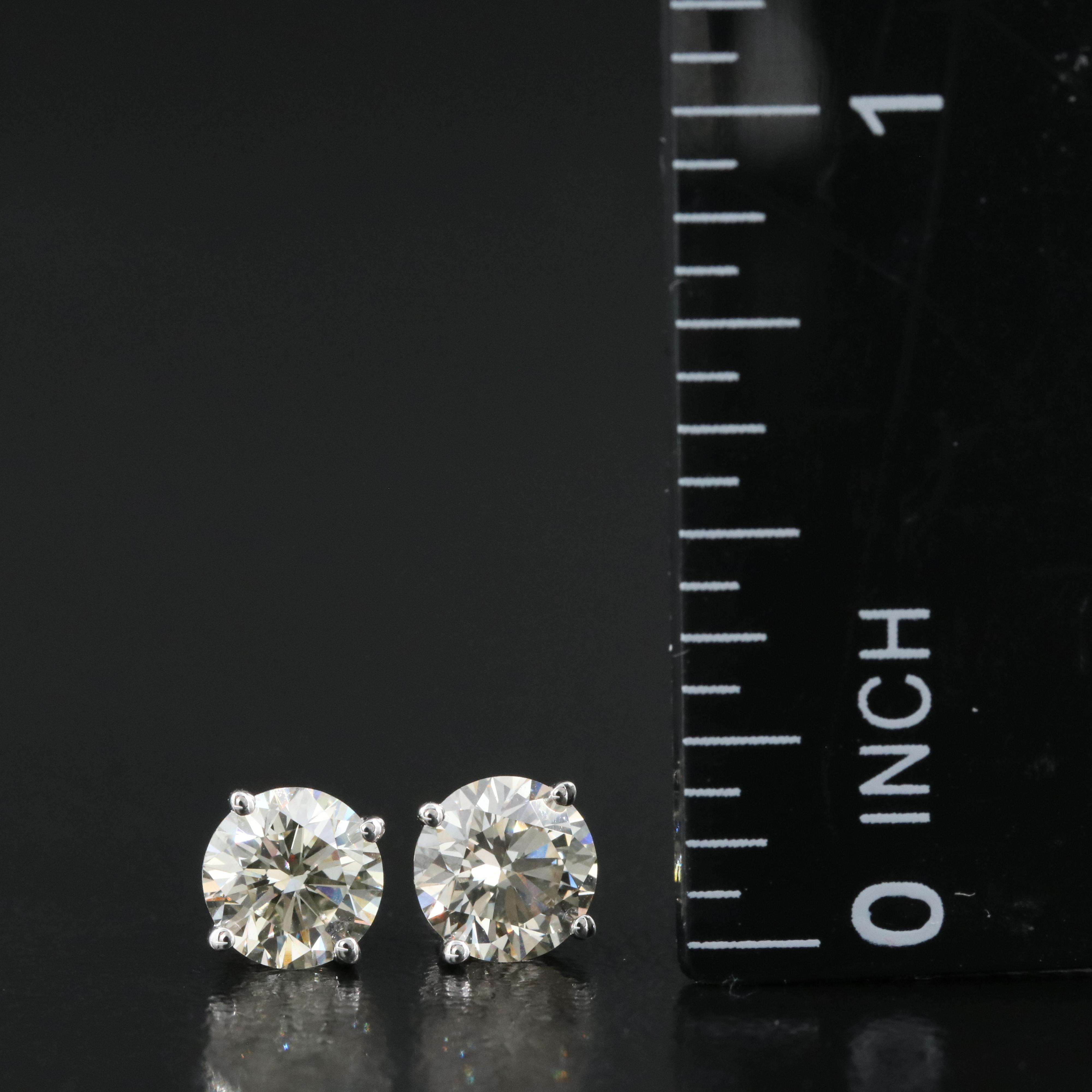 14K 1.26 CTW Lab Grown Diamond Stud Earrings