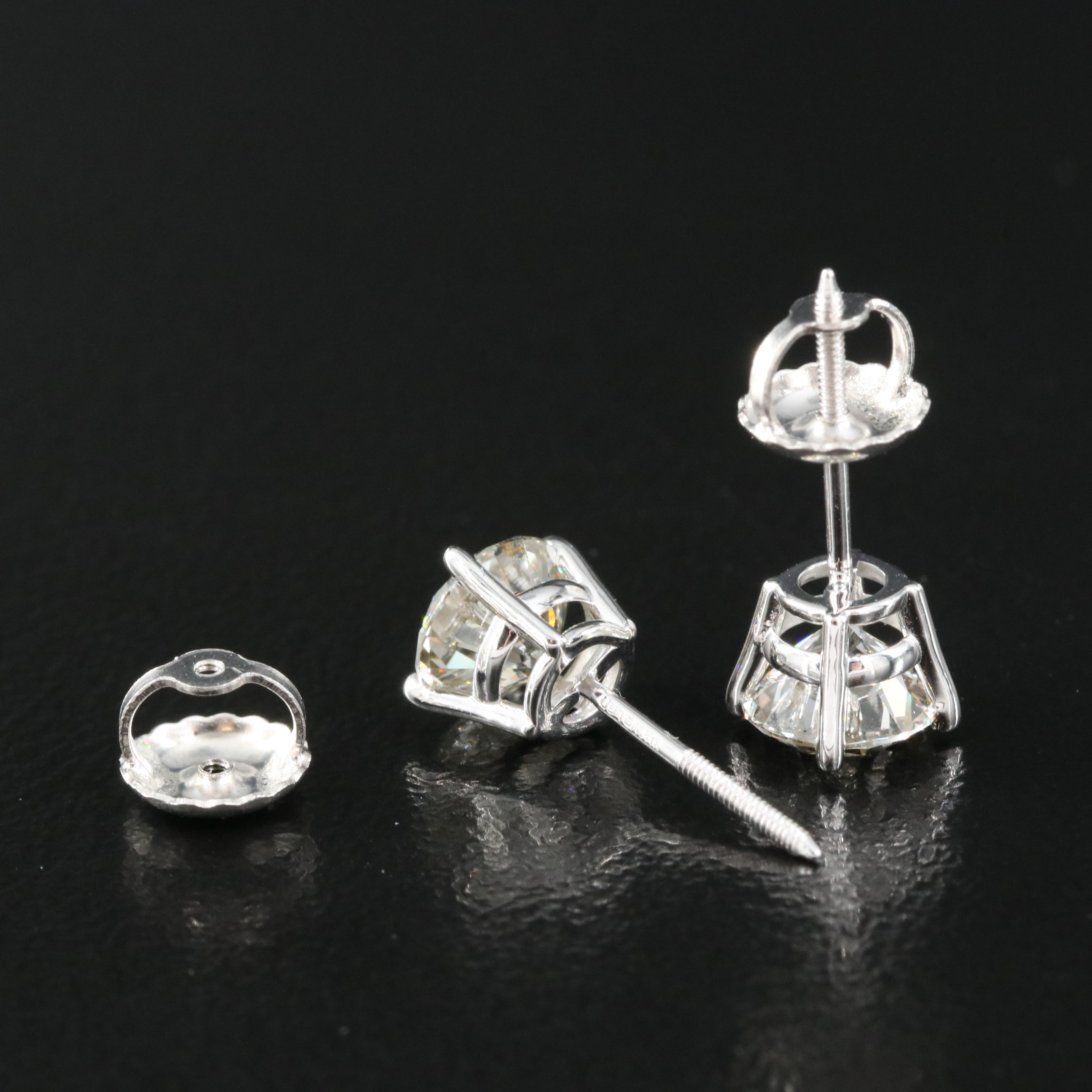 14K 1.26 CTW Lab Grown Diamond Stud Earrings