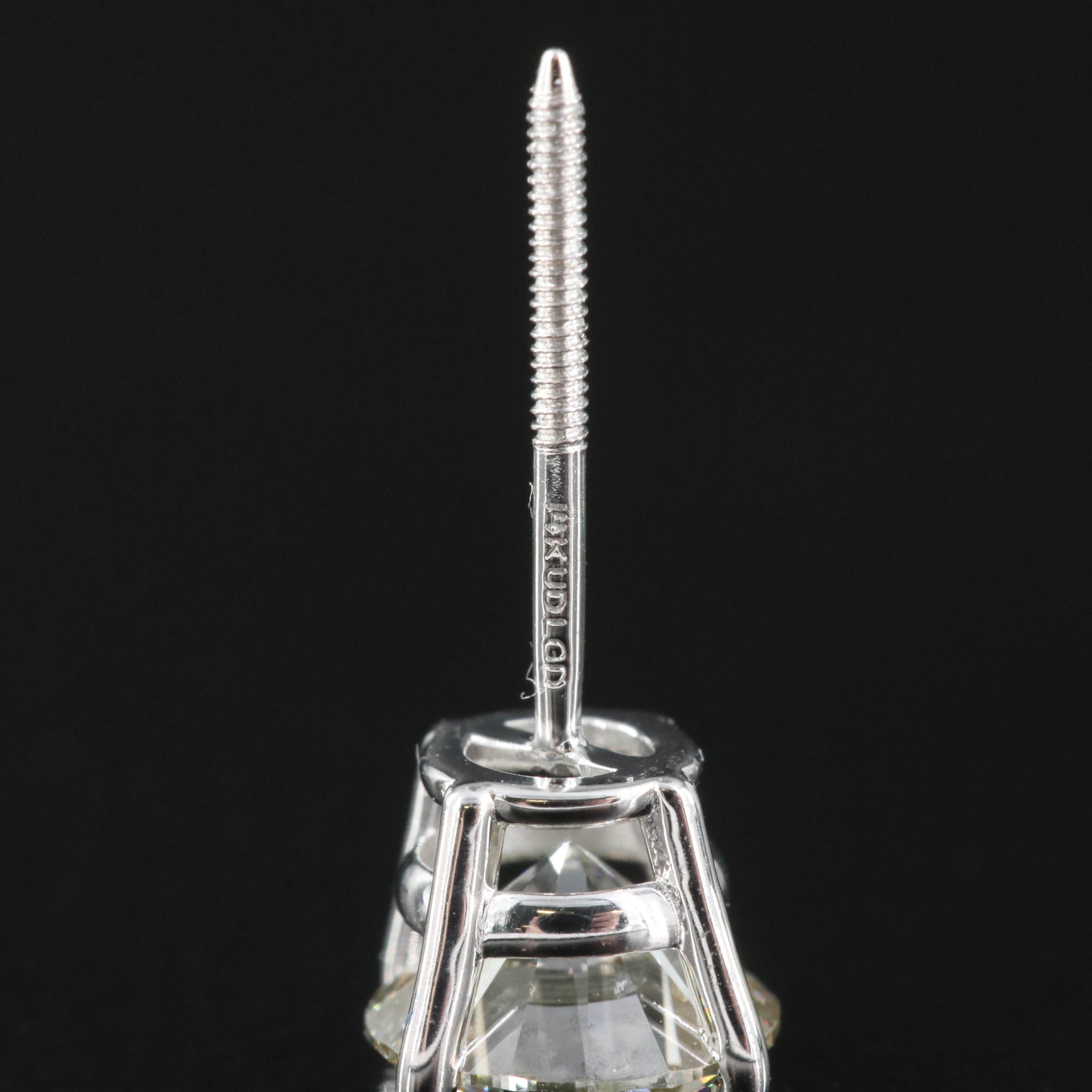 14K 1.26 CTW Lab Grown Diamond Stud Earrings