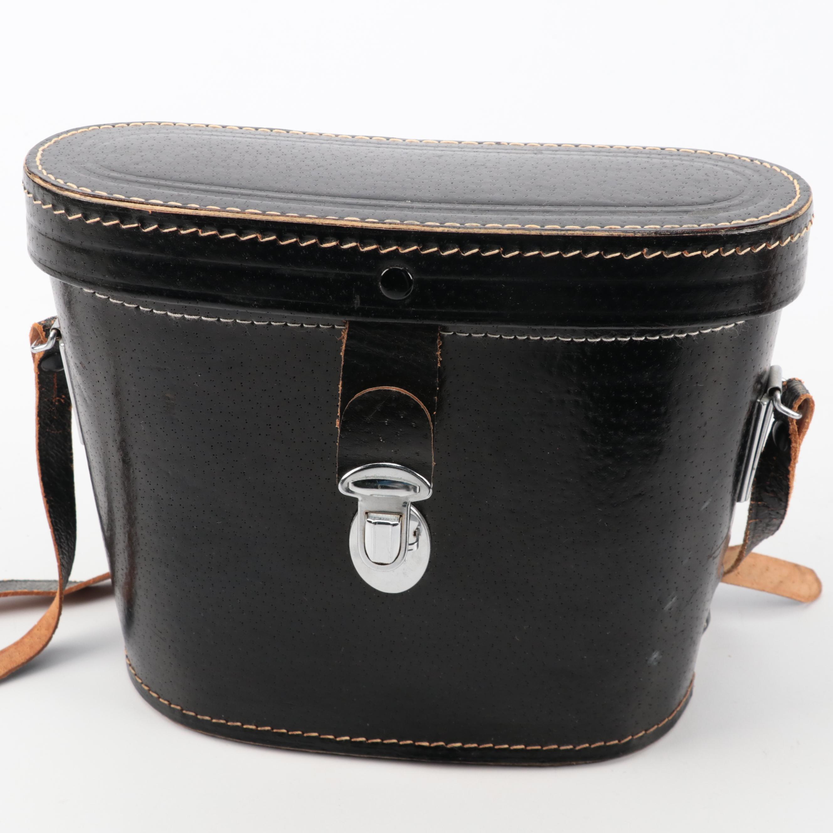 Selsi and Yoshida & Co. Binoculars with Leather Cases