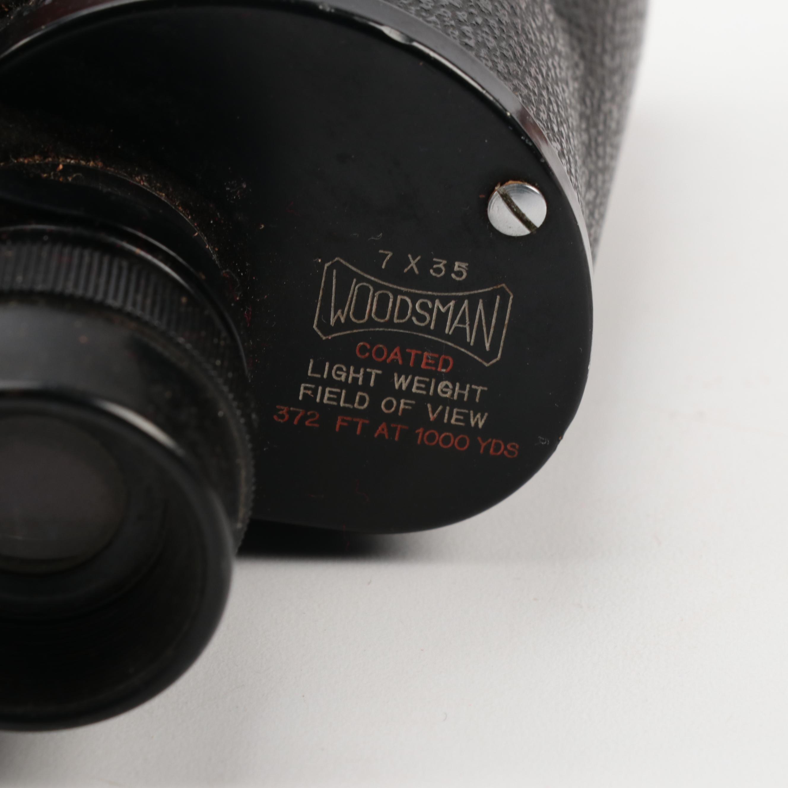 Selsi and Yoshida & Co. Binoculars with Leather Cases