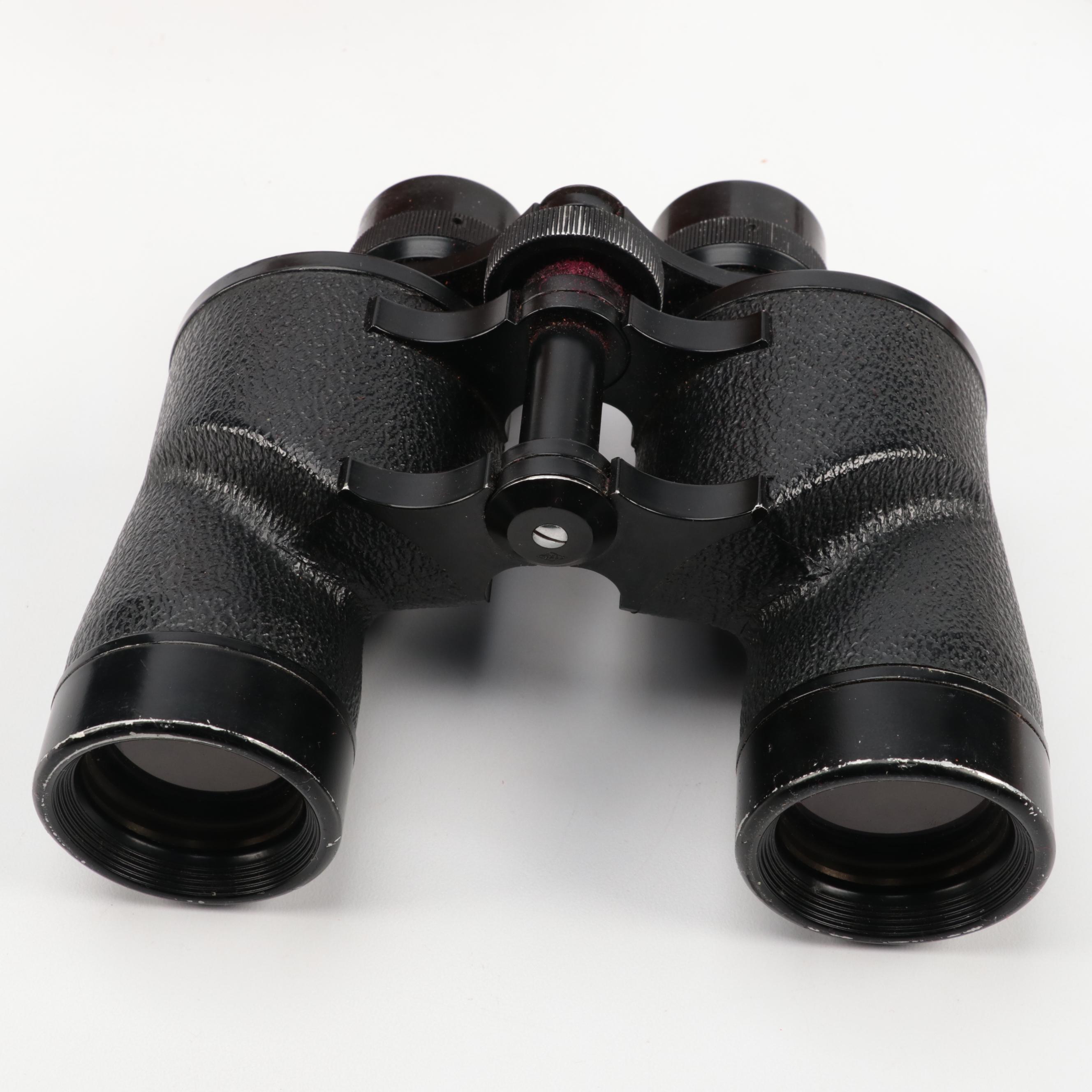 Selsi and Yoshida & Co. Binoculars with Leather Cases