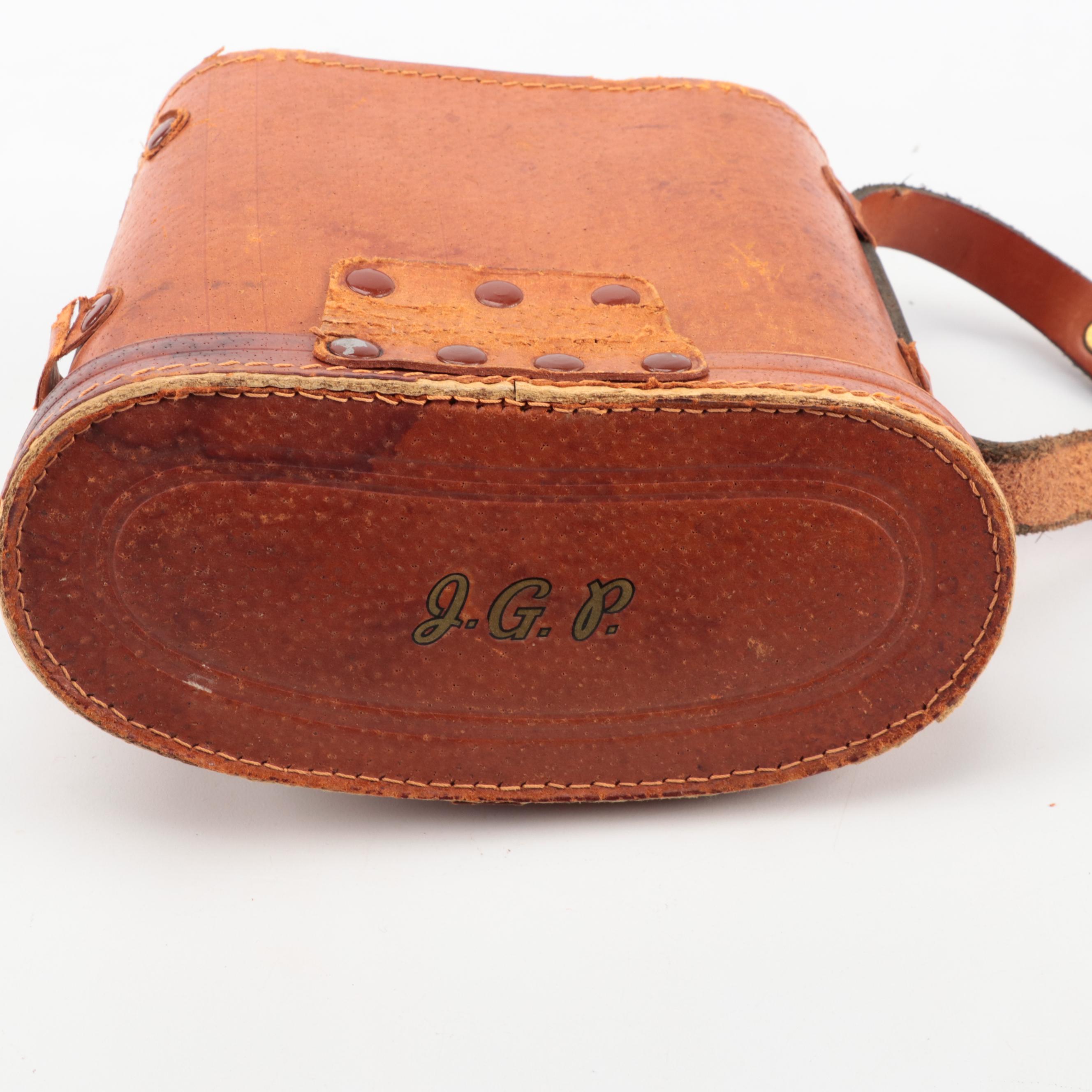 Selsi and Yoshida & Co. Binoculars with Leather Cases