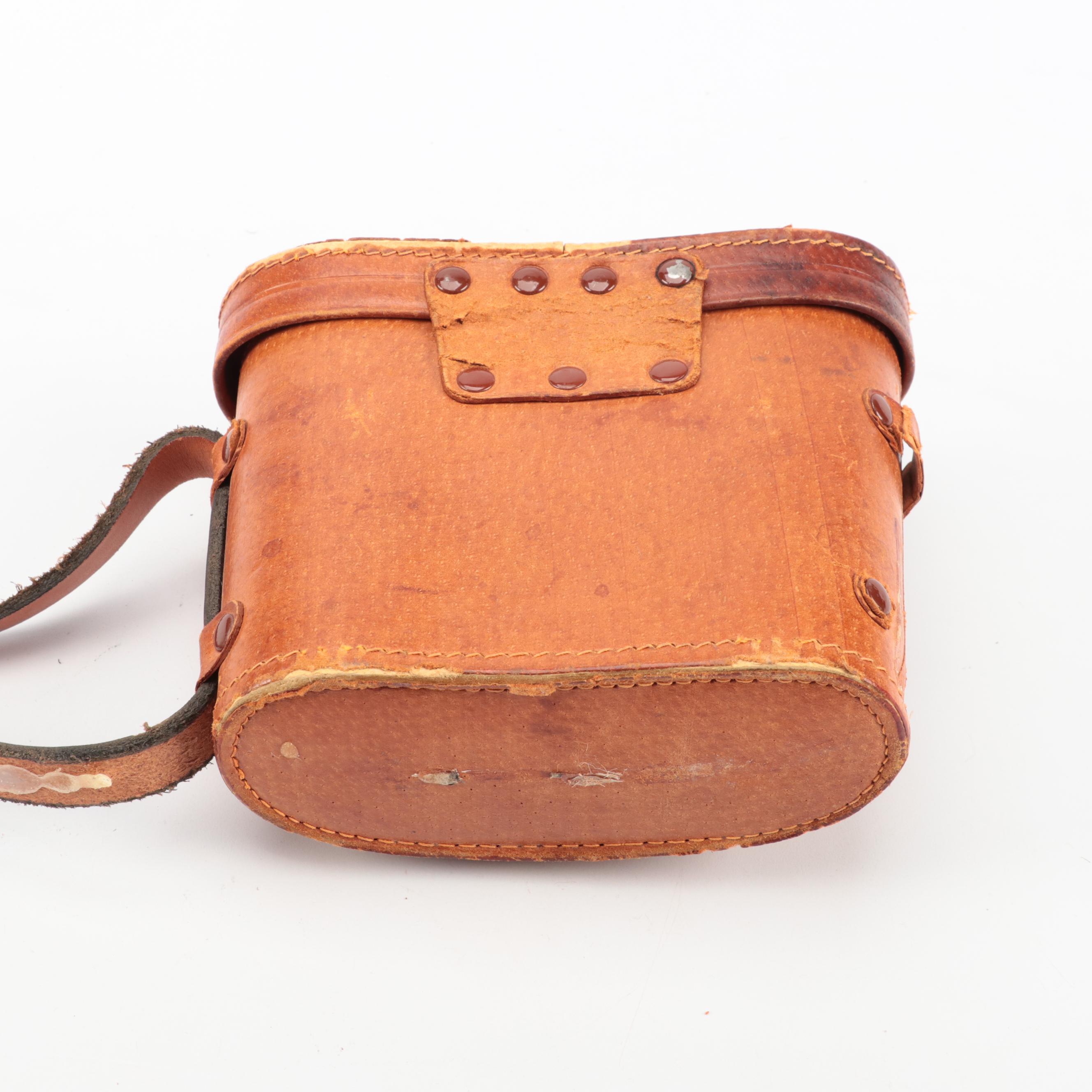 Selsi and Yoshida & Co. Binoculars with Leather Cases