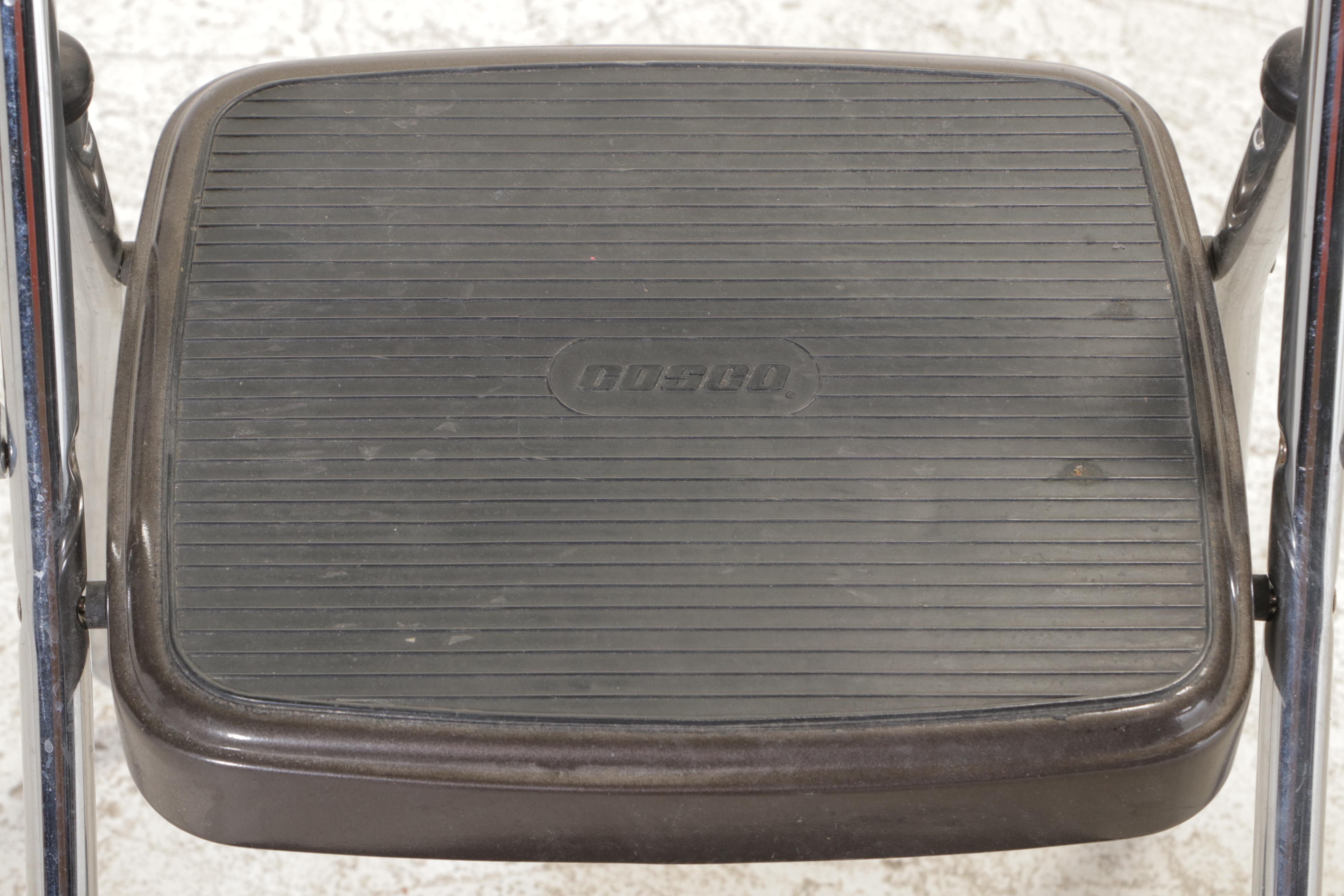 All-American Ladder 6' Aluminum Step Ladder With Cosco Step Stool