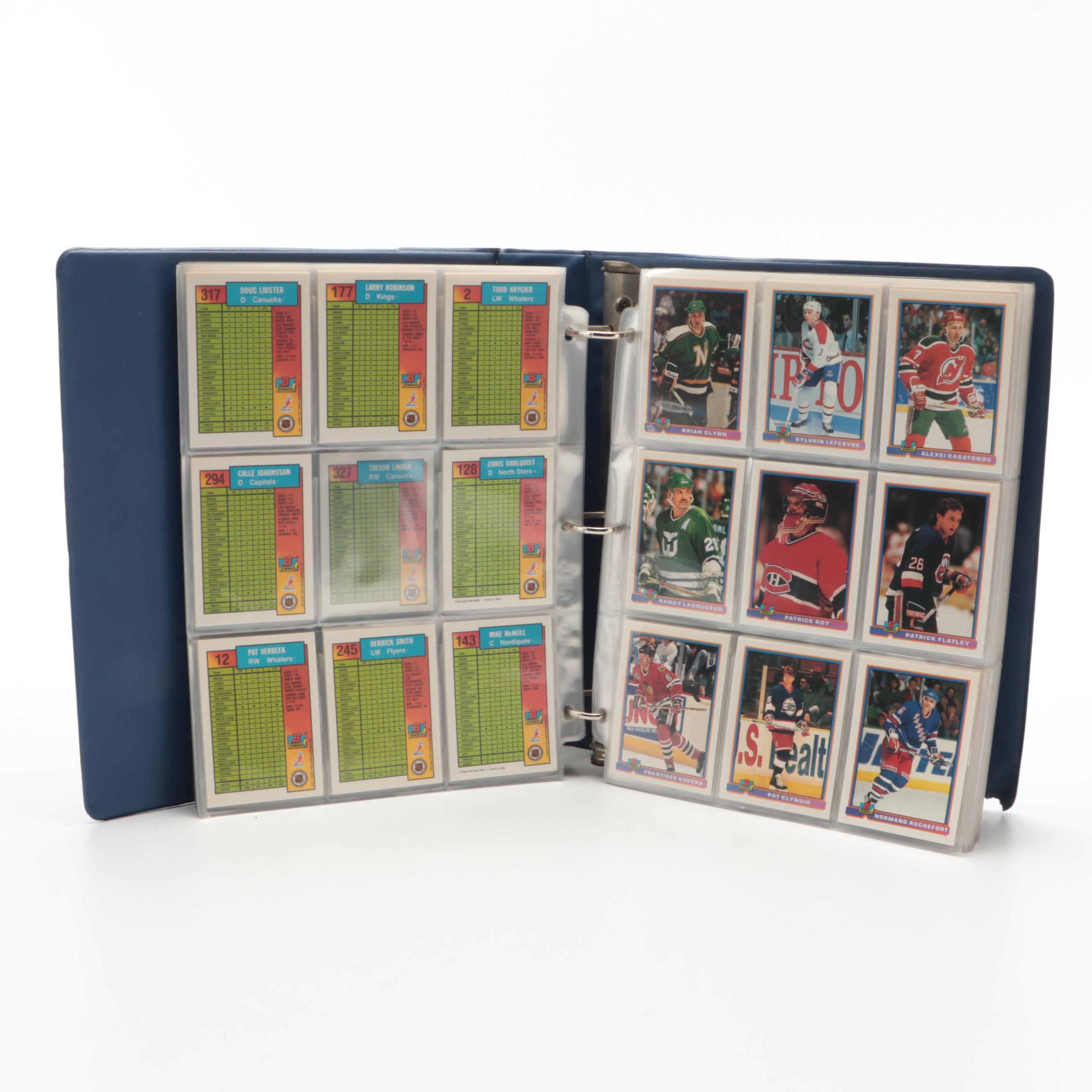 2010 Stanley Cup Champions Blackhawks Stitched Jacket with Bowman Hockey Cards