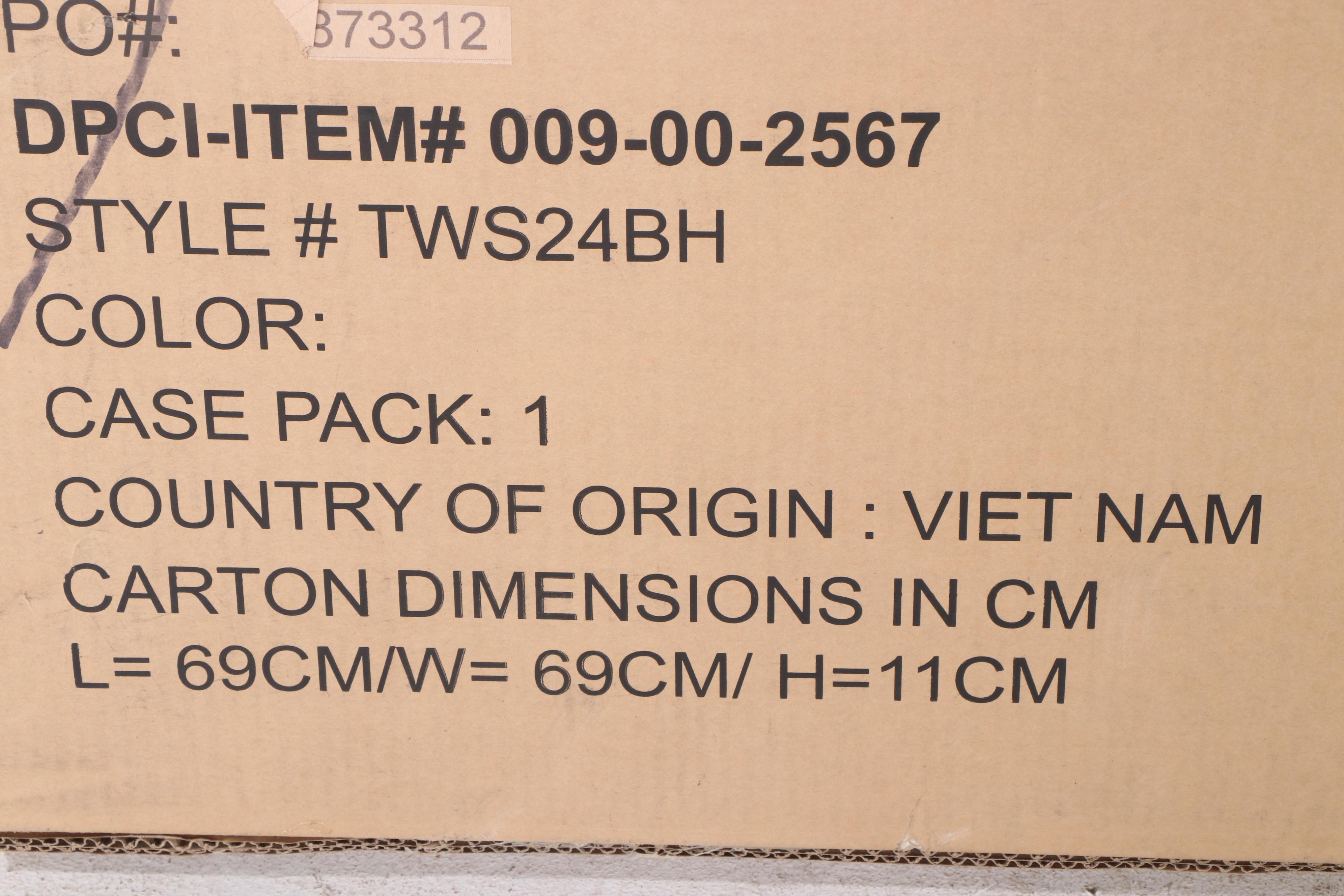 Pair of Project 62 Ariston Faux Wood and Galvanized Steel Patio Accent Tables
