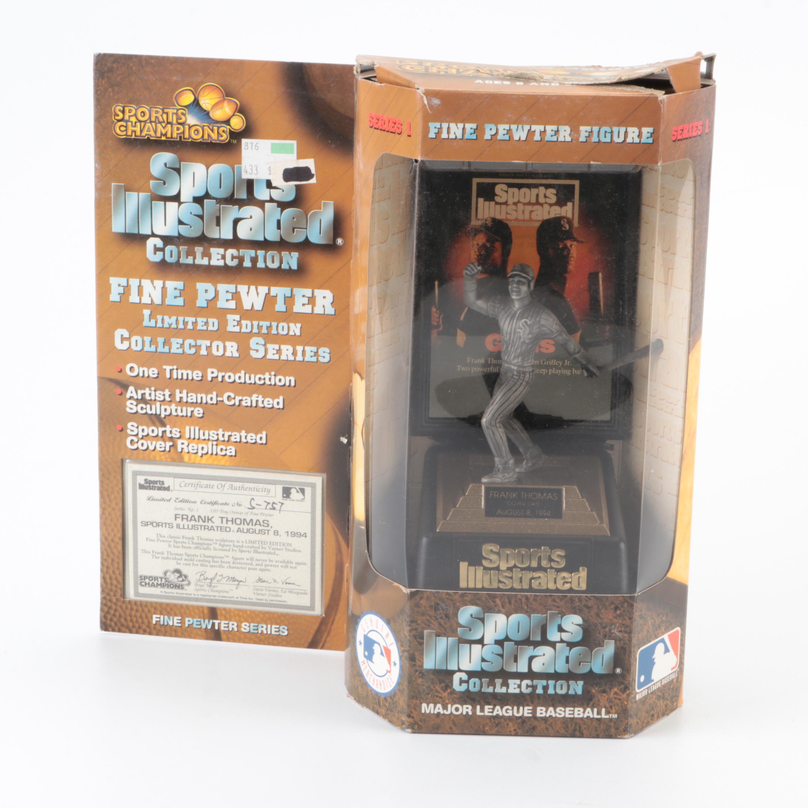 Muhammad Ali and Frank Thomas Sports Illustrated Collection Sealed Figures