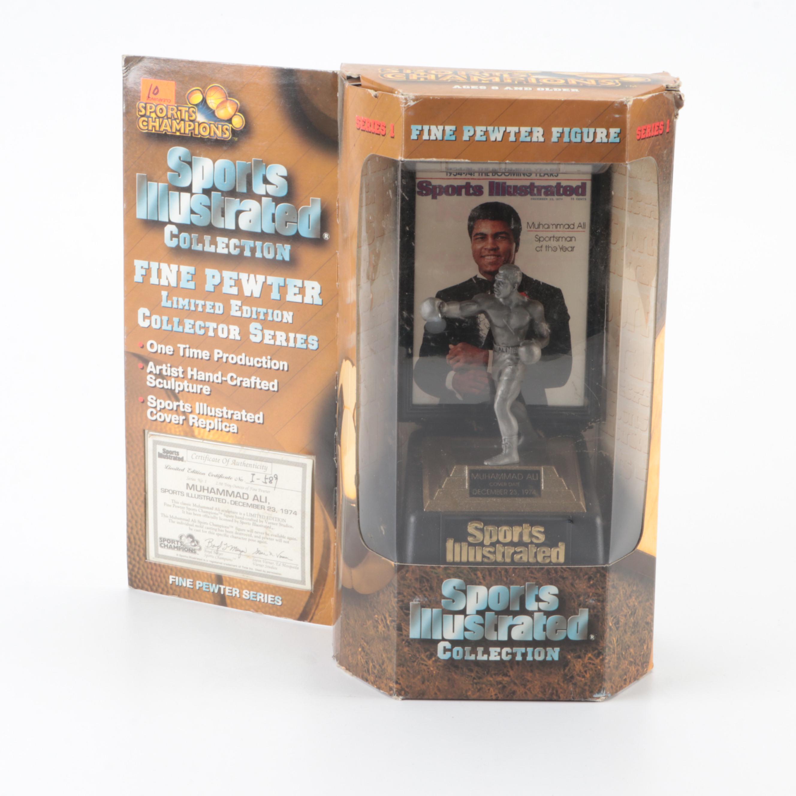 Muhammad Ali and Frank Thomas Sports Illustrated Collection Sealed Figures