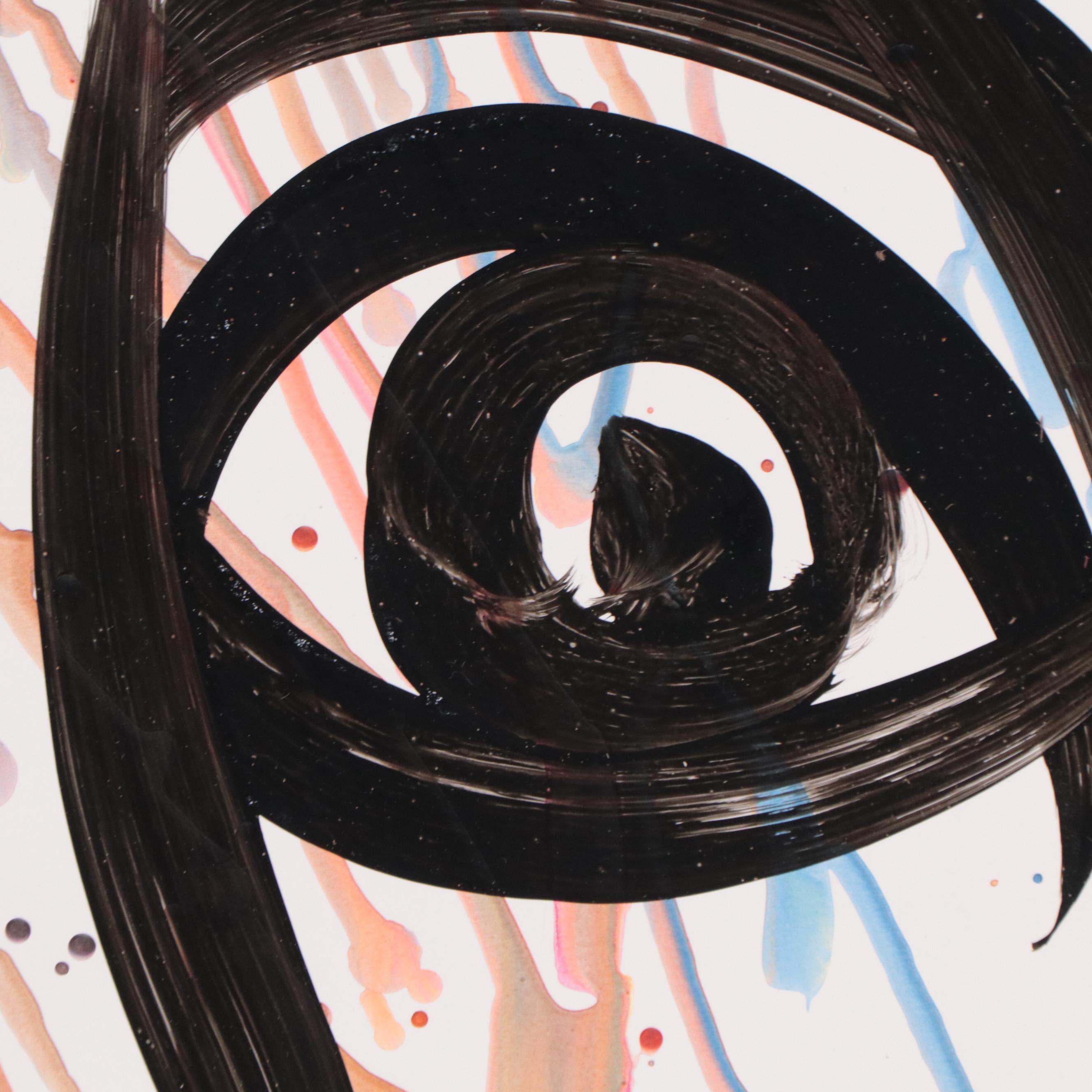 Peter Keil Abstract Acrylic Portrait