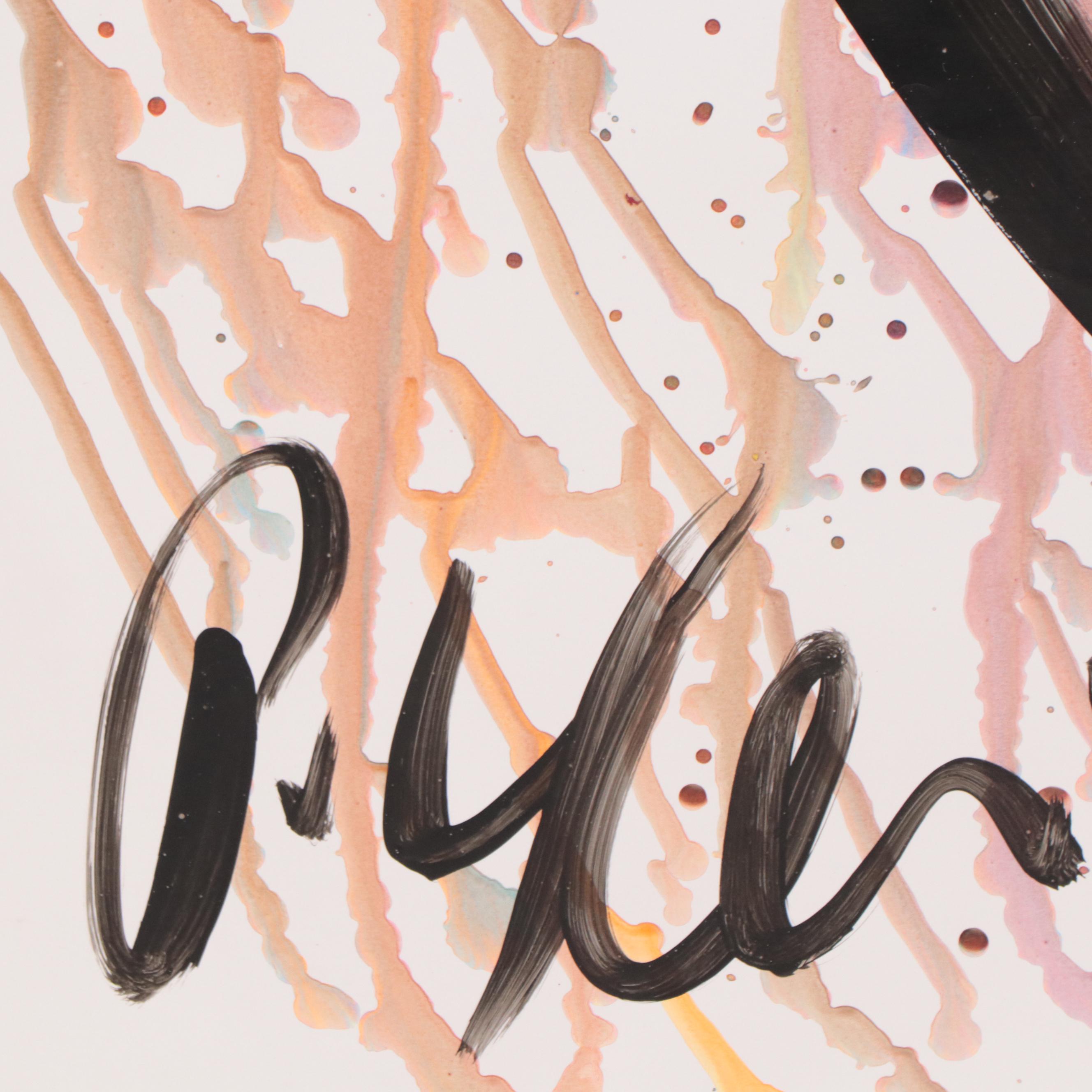 Peter Keil Abstract Acrylic Portrait