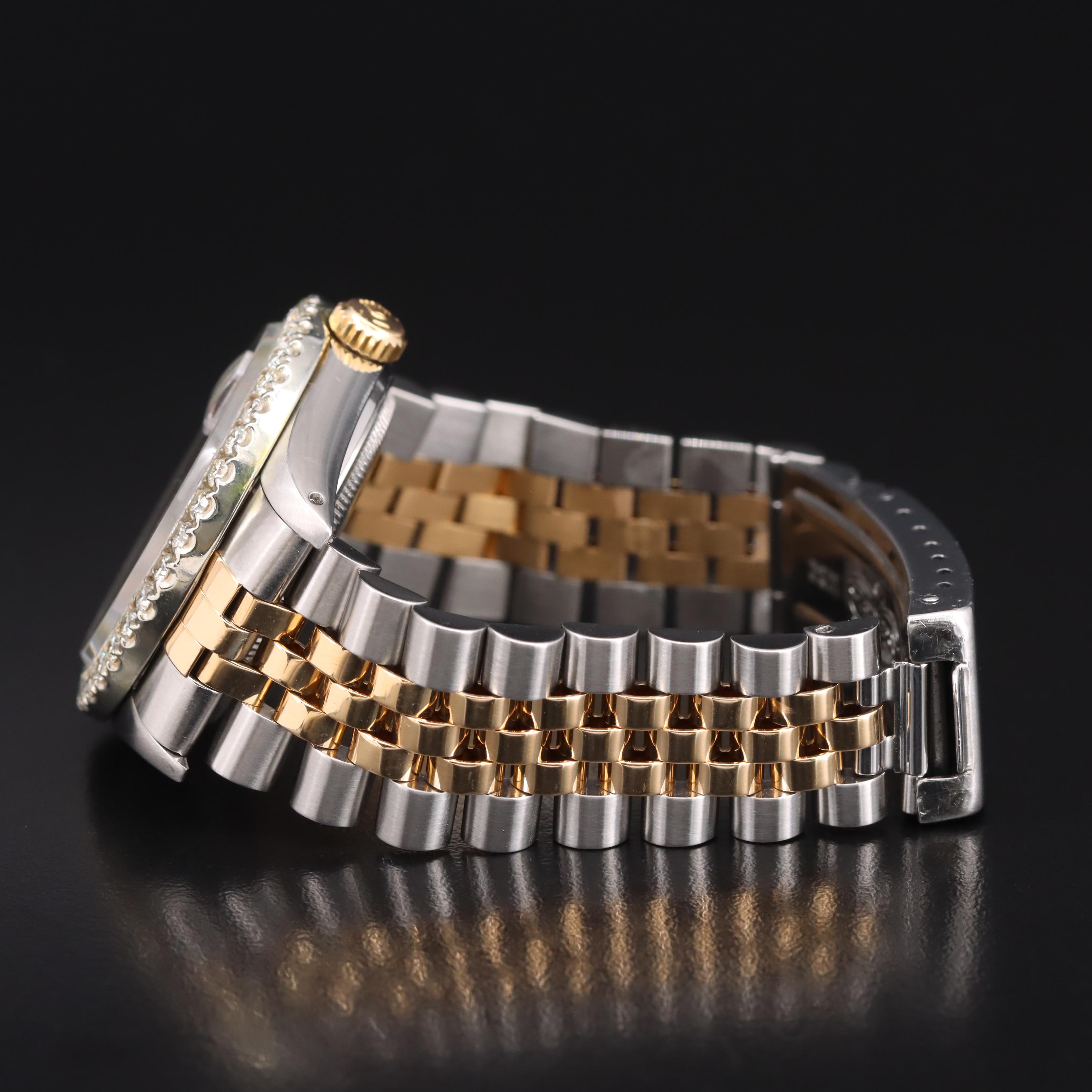 1986 Rolex Oyster Perpetual Datejust 2.70 CTW Diamond Watch