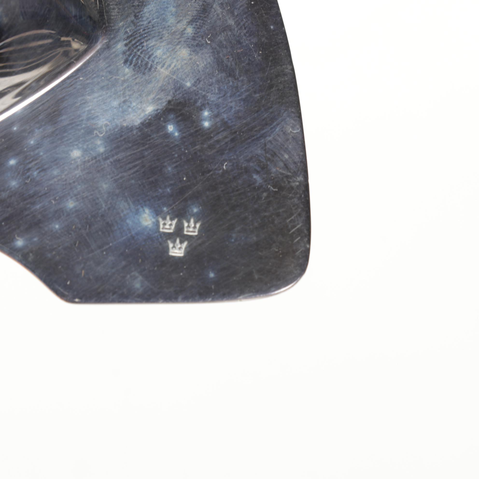 Webster Co. Sterling Rimmed Coasters with Other Tableware and Table Lighters