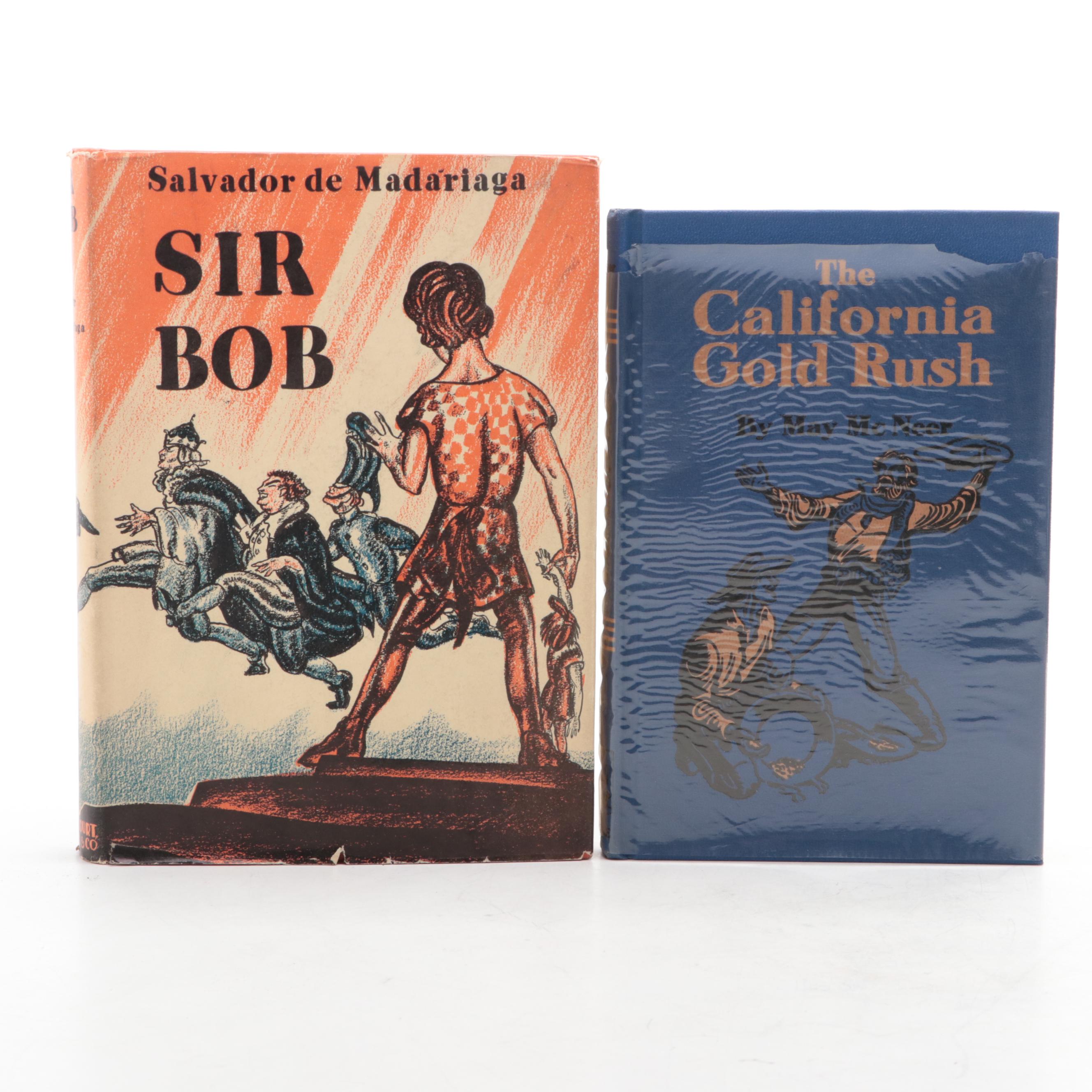 Lynd Ward Illustrated First Edition "Sir Bob" by Salvador de Madariaga and More