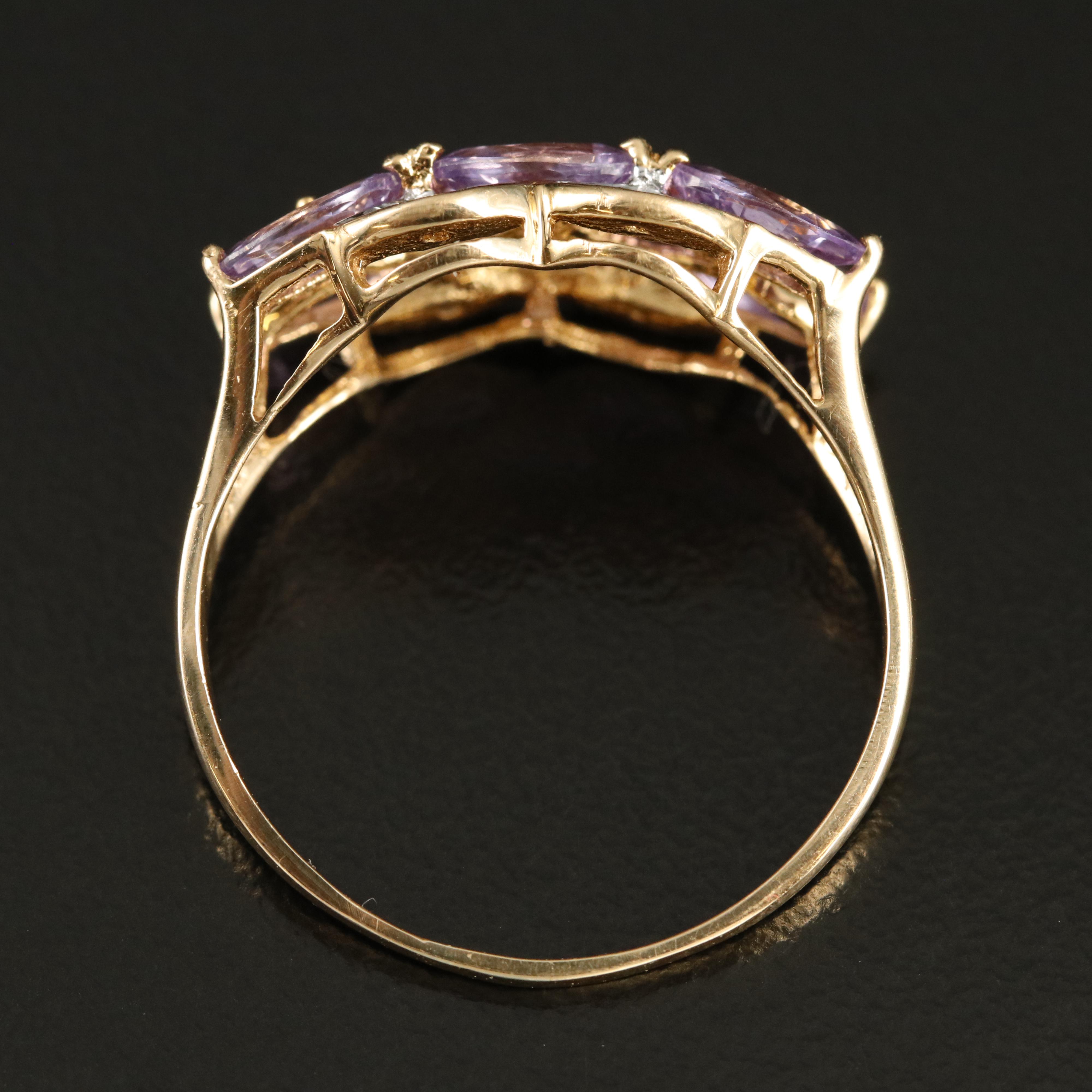 Amayani 18K Sapphire and Diamond Ring