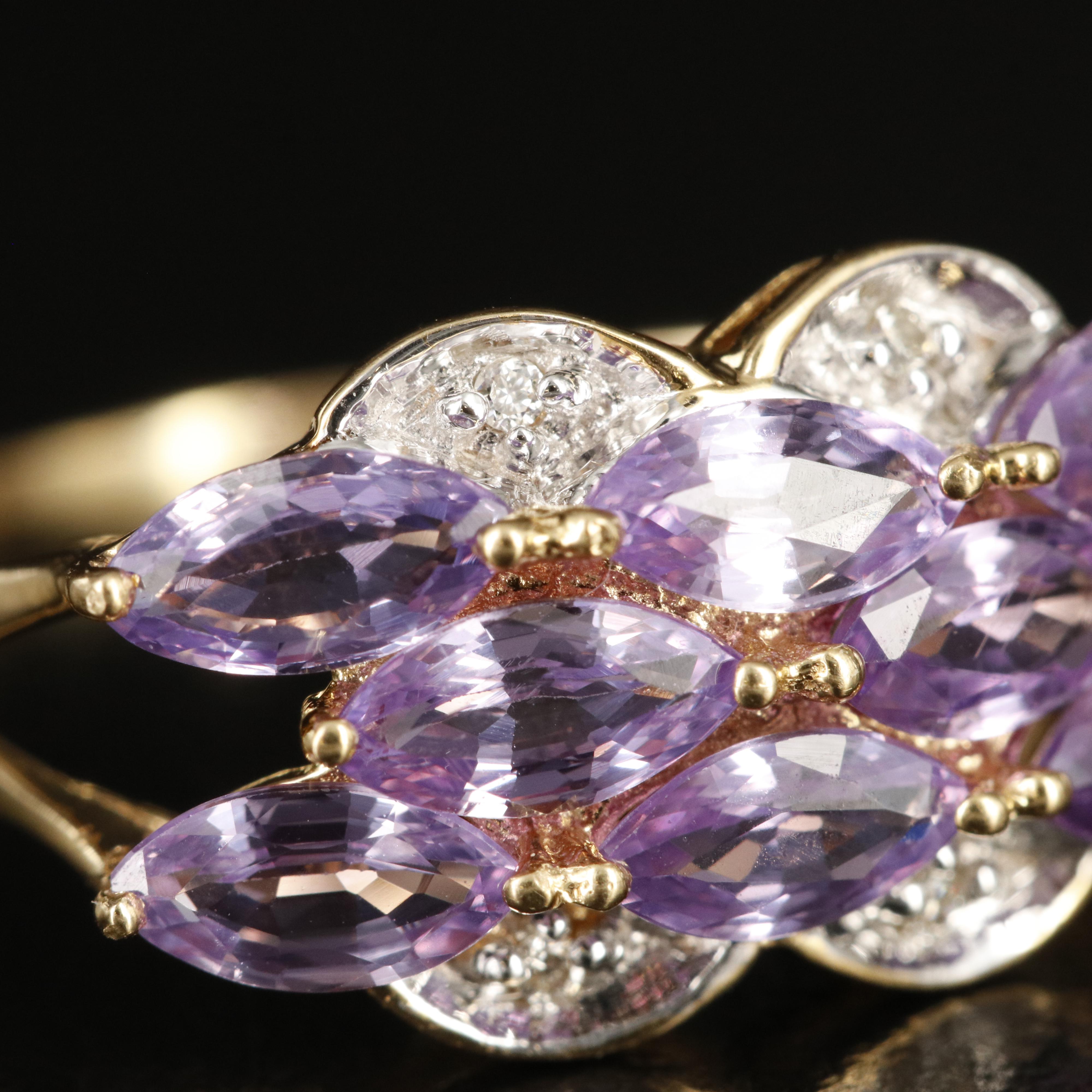 Amayani 18K Sapphire and Diamond Ring