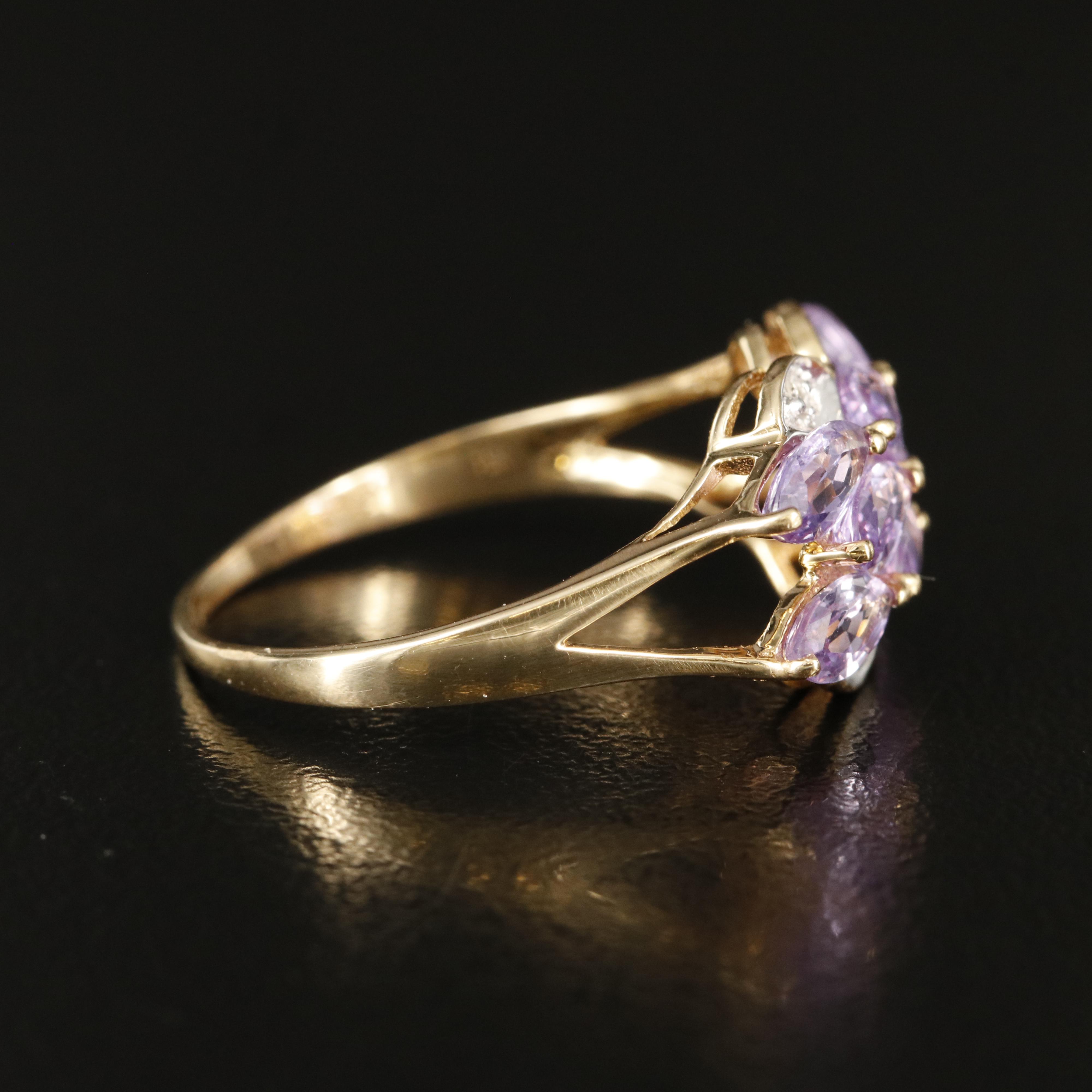 Amayani 18K Sapphire and Diamond Ring