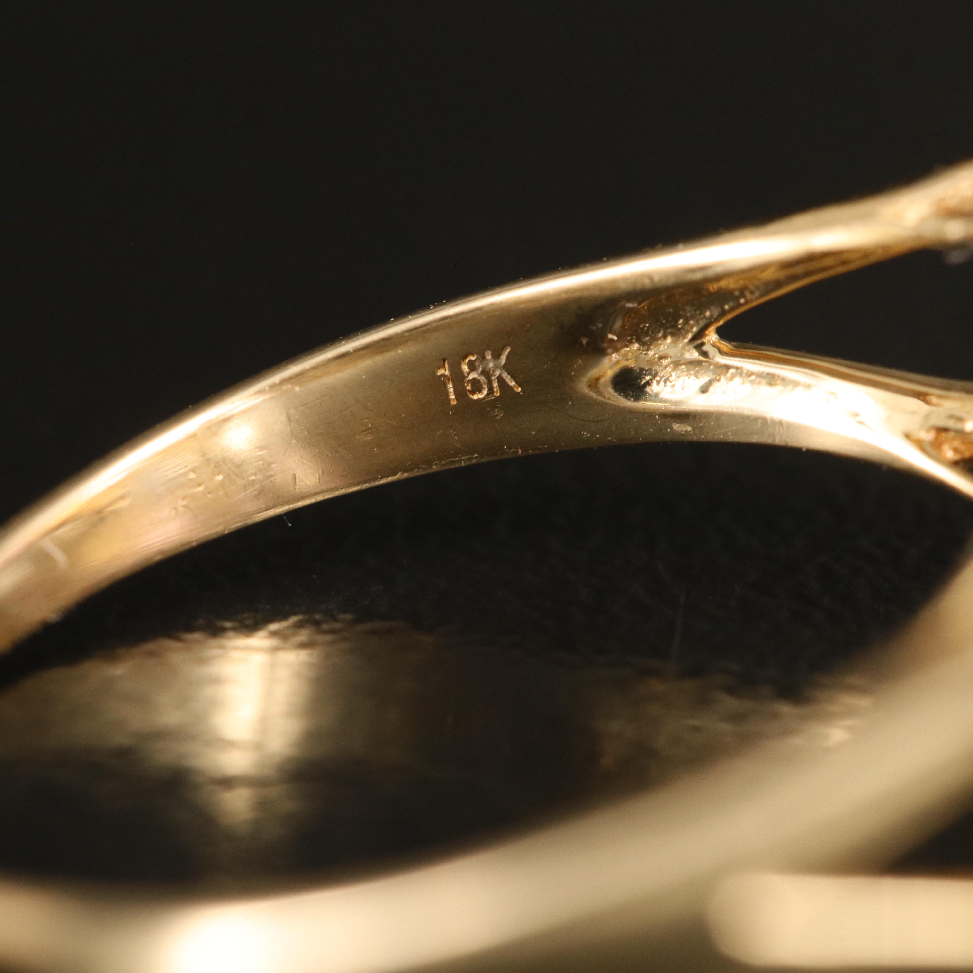 Amayani 18K Sapphire and Diamond Ring