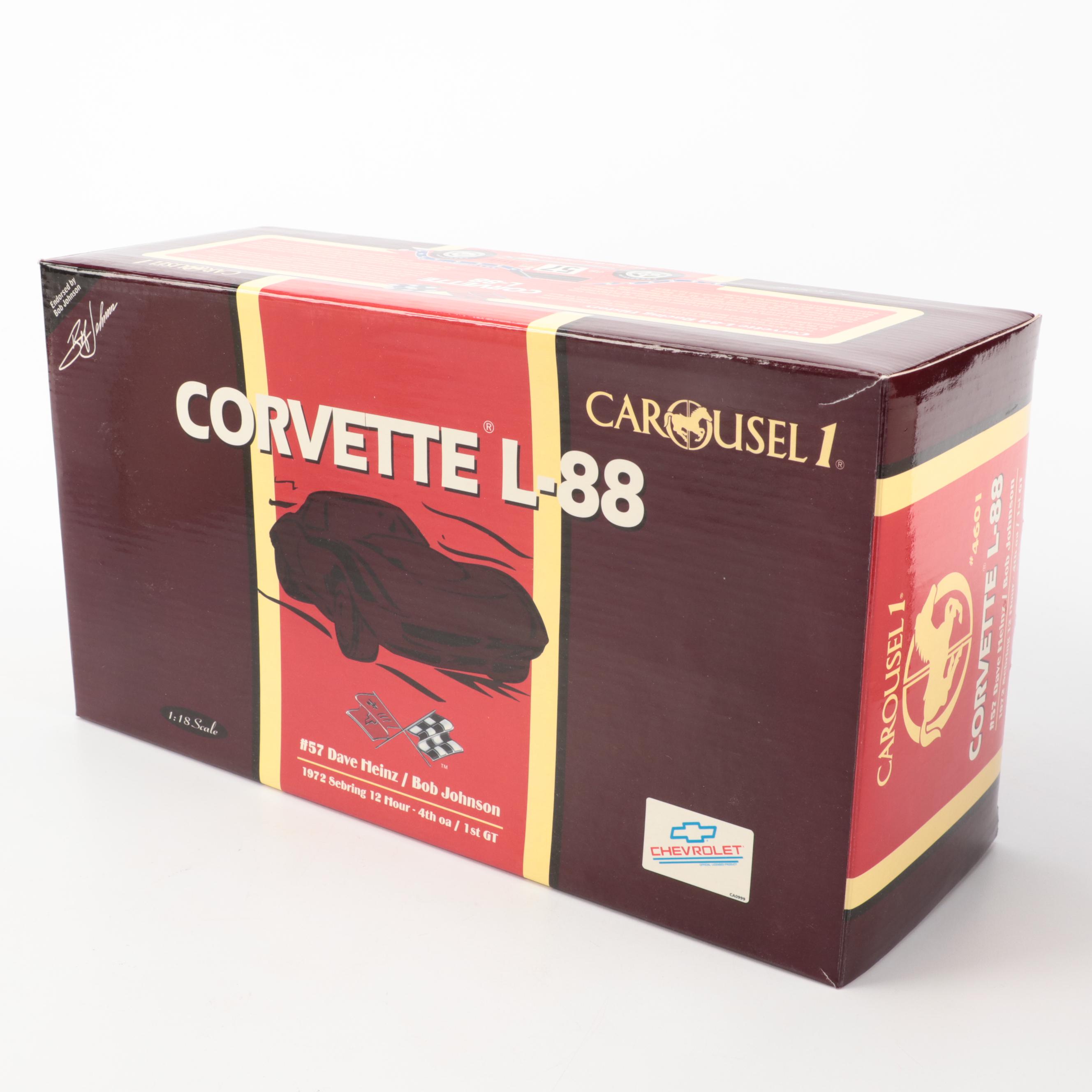 Corevette L-88 Diecast Model Cars from Carousel 1