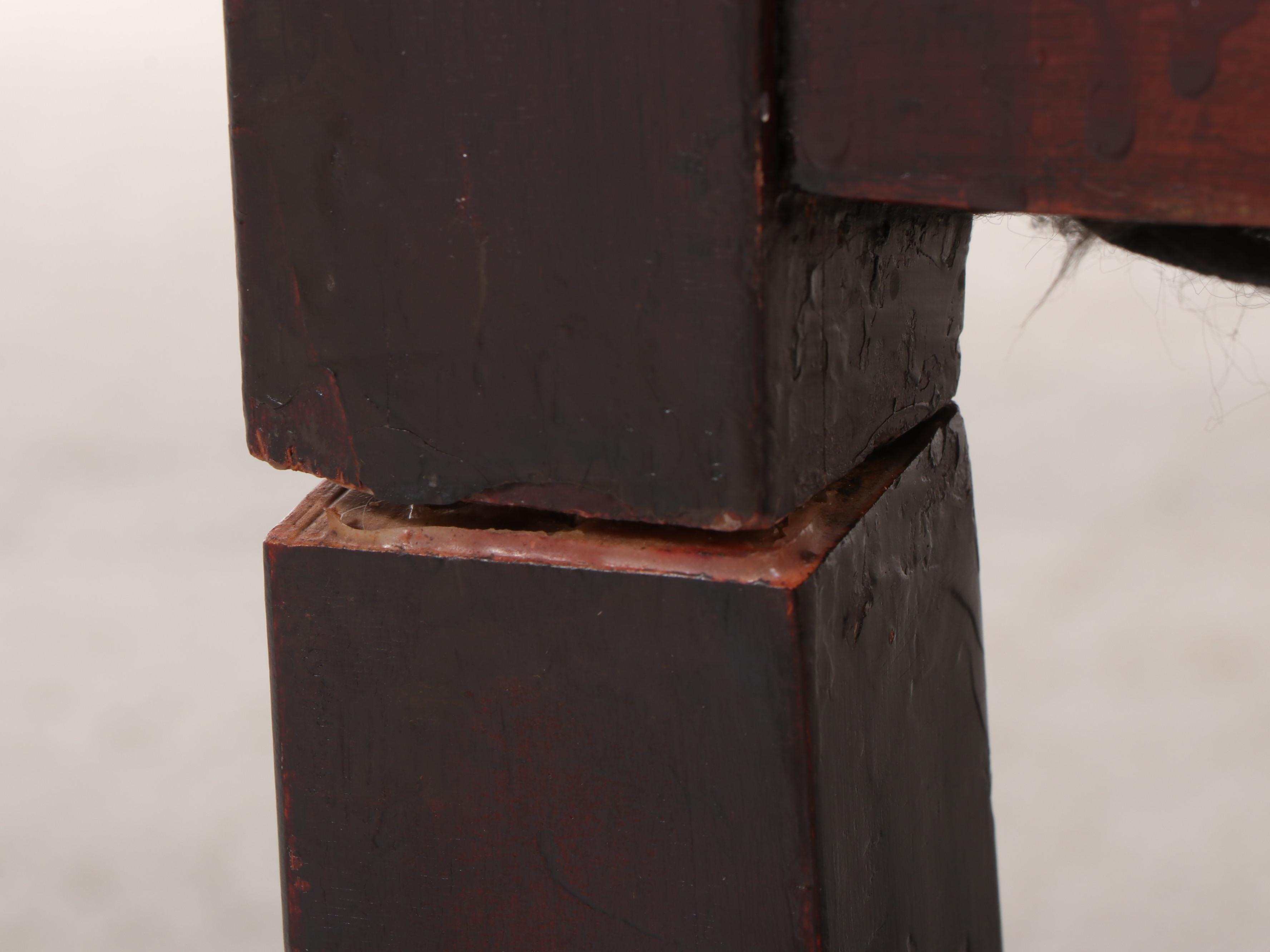 Renaissance Revival Carved Walnut and Custom-Upholstered Sofa